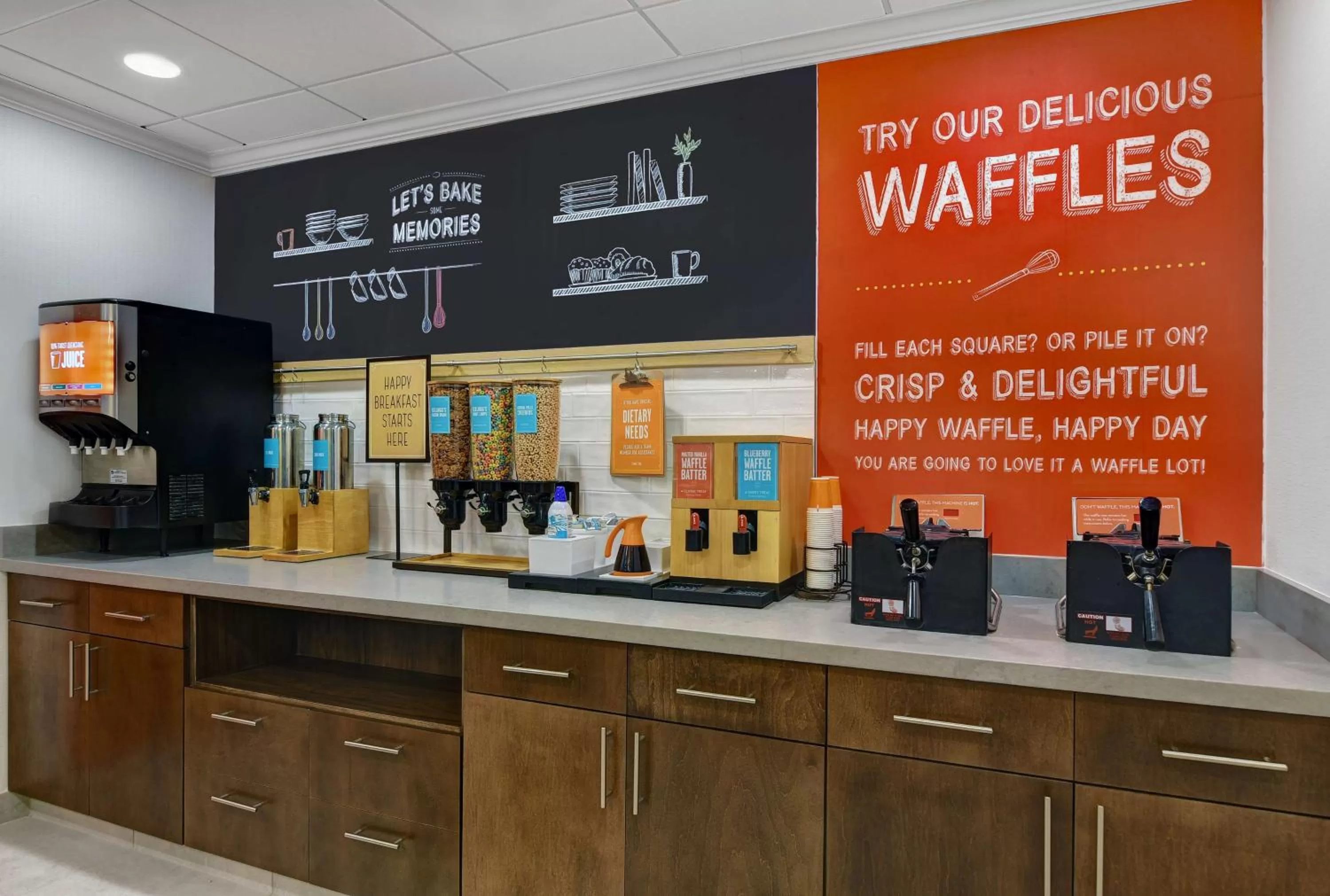 Breakfast in Hampton Inn Patriots Point