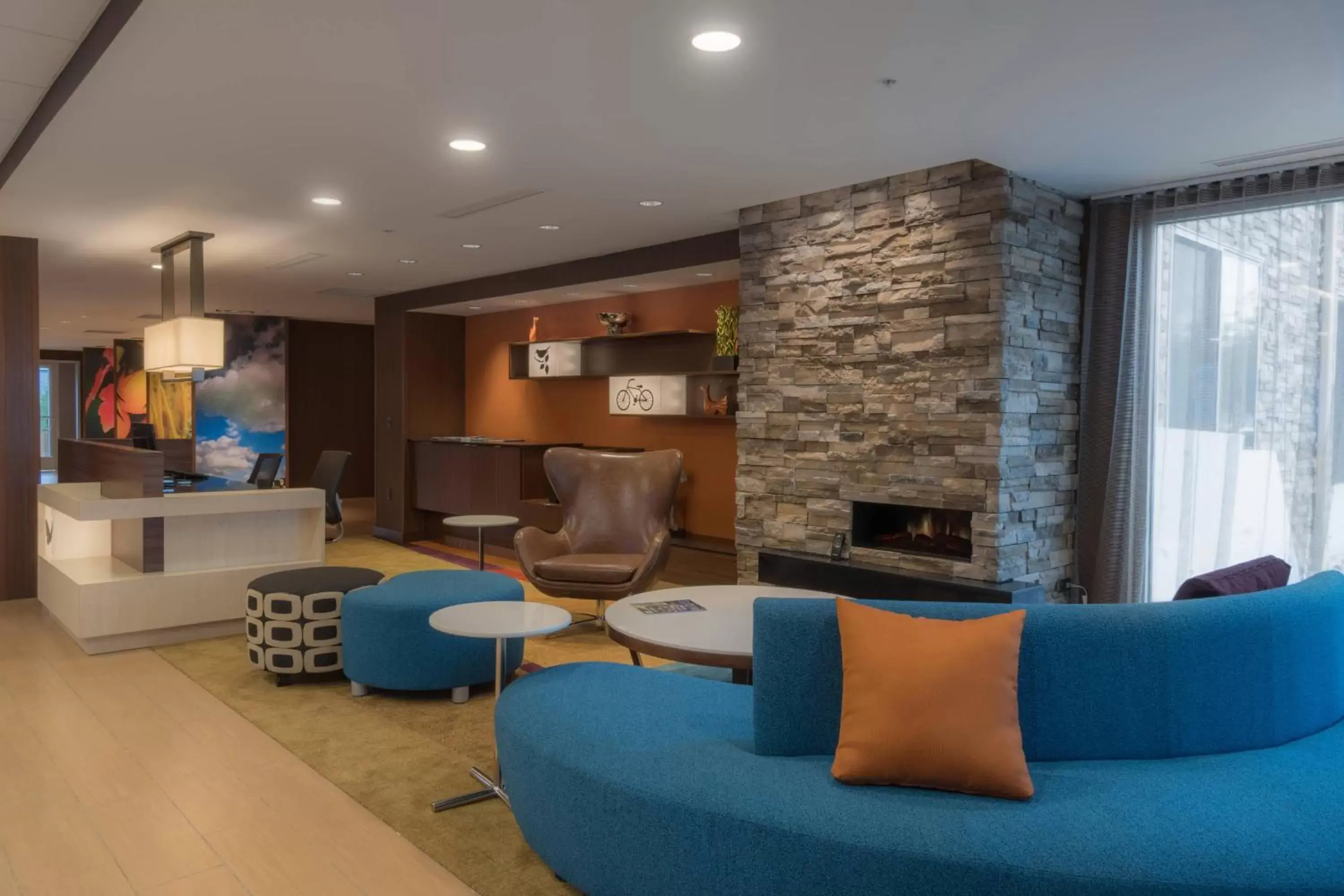 Lobby or reception, Seating Area in Fairfield Inn & Suites by Marriott Gaylord