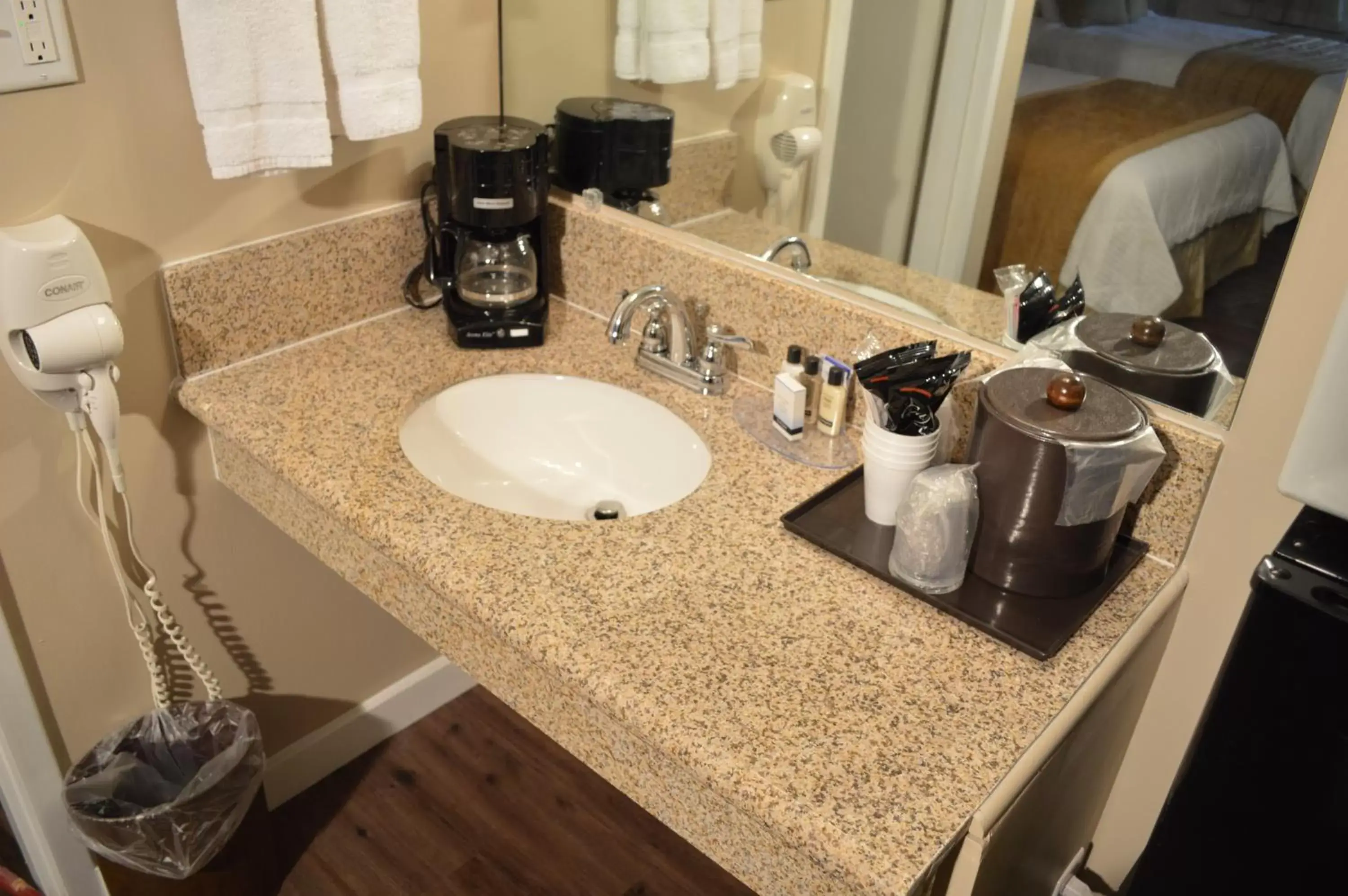 Bathroom in Laramie Valley Inn