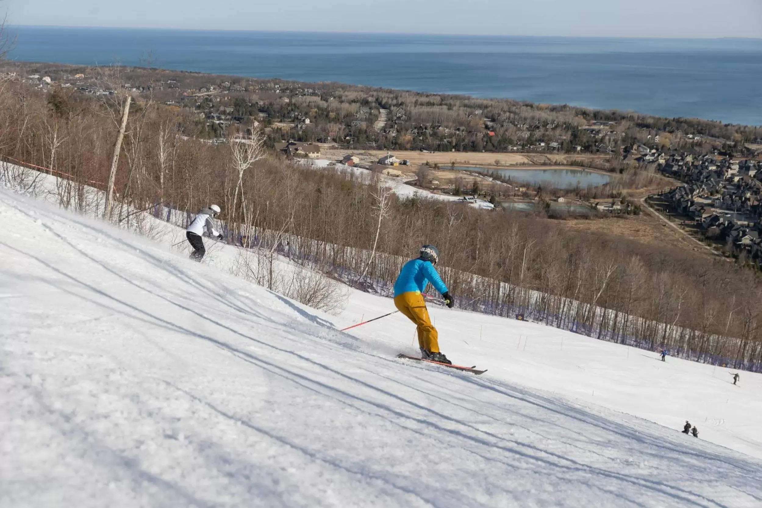 Skiing in Blue Mountain Resort Home Collection