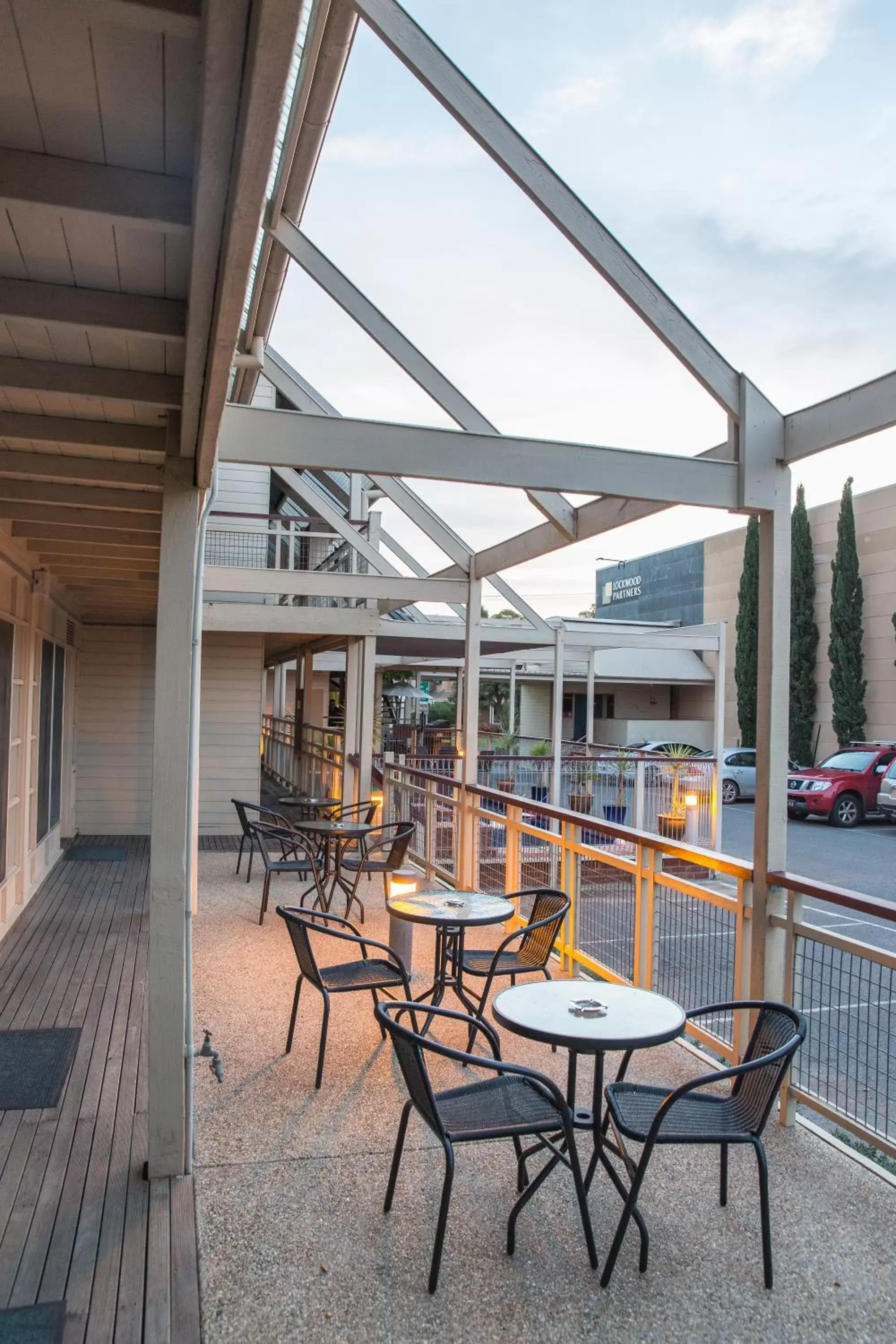 Balcony/Terrace in The River Boat Hotel - Echuca