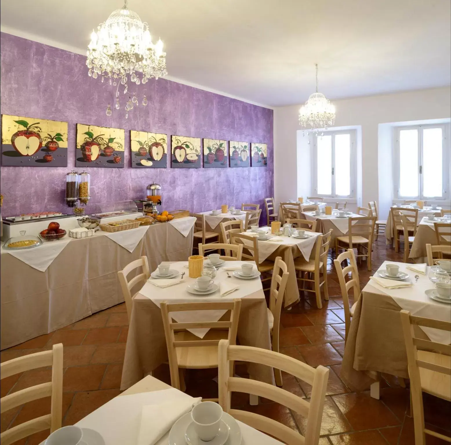 Breakfast, Restaurant/Places to Eat in Hotel Porta Marmorea