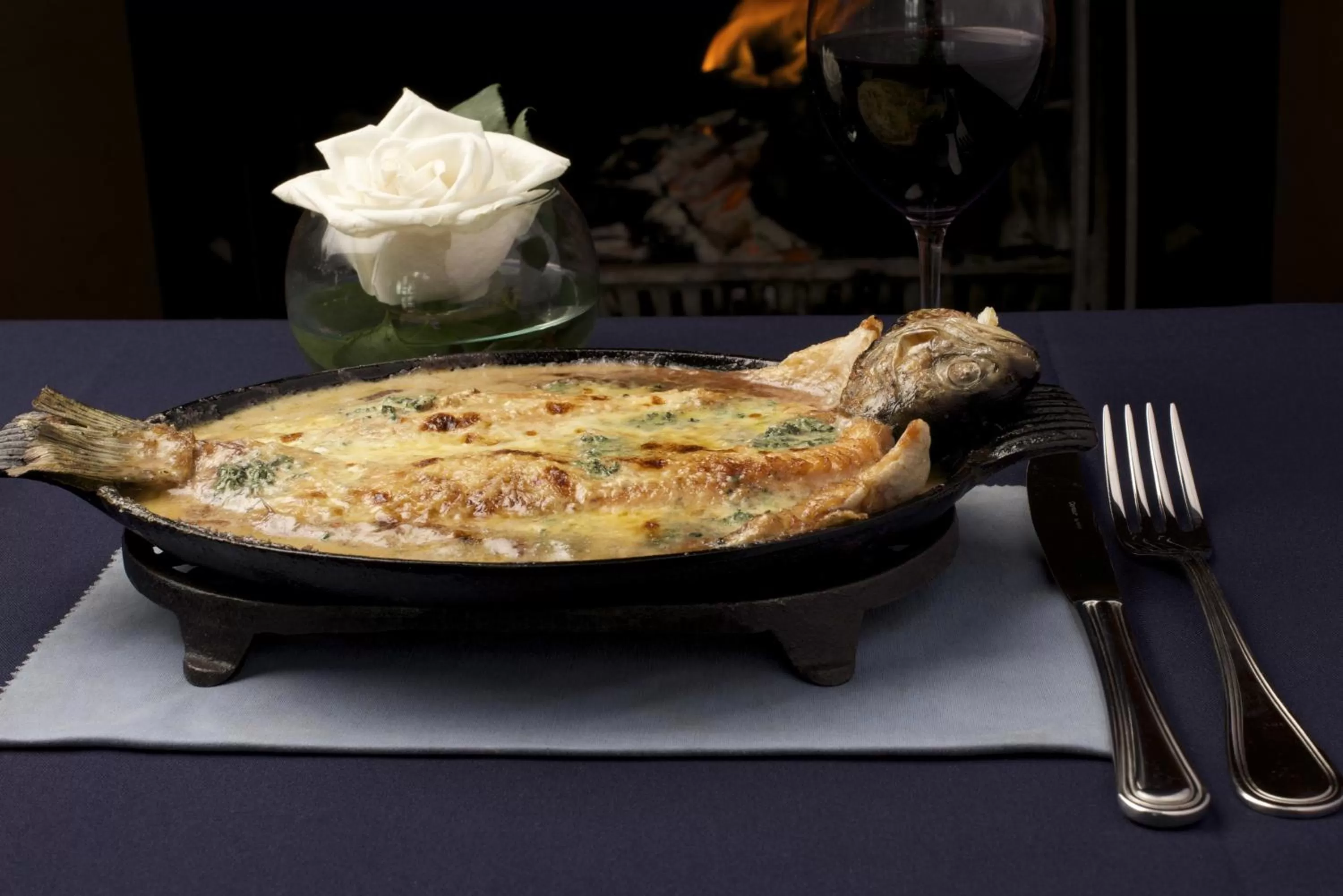 Food in Posada Cafe La Huerta