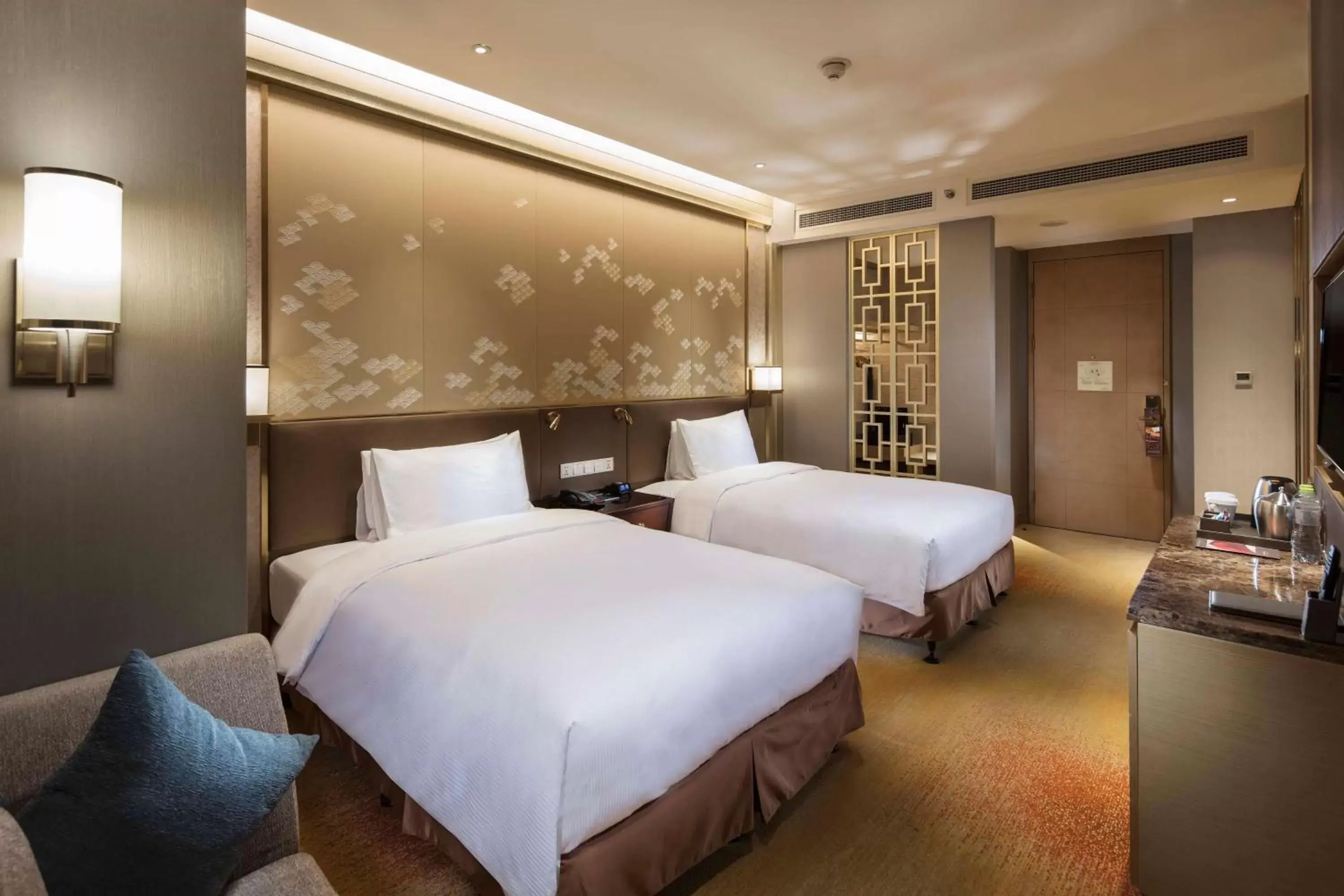 Bed in Hilton Yantai