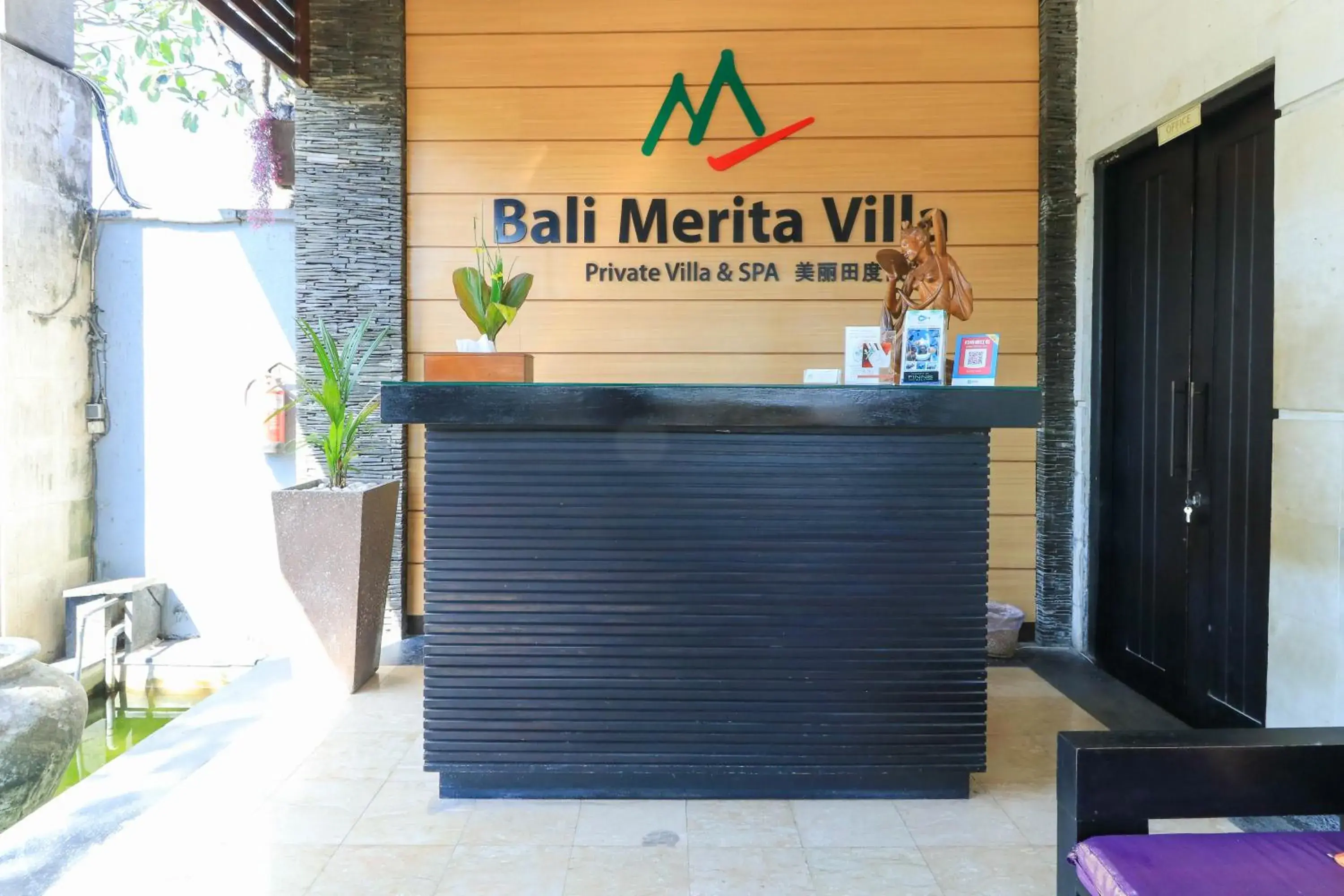 Lobby or reception in Bali Merita Villa