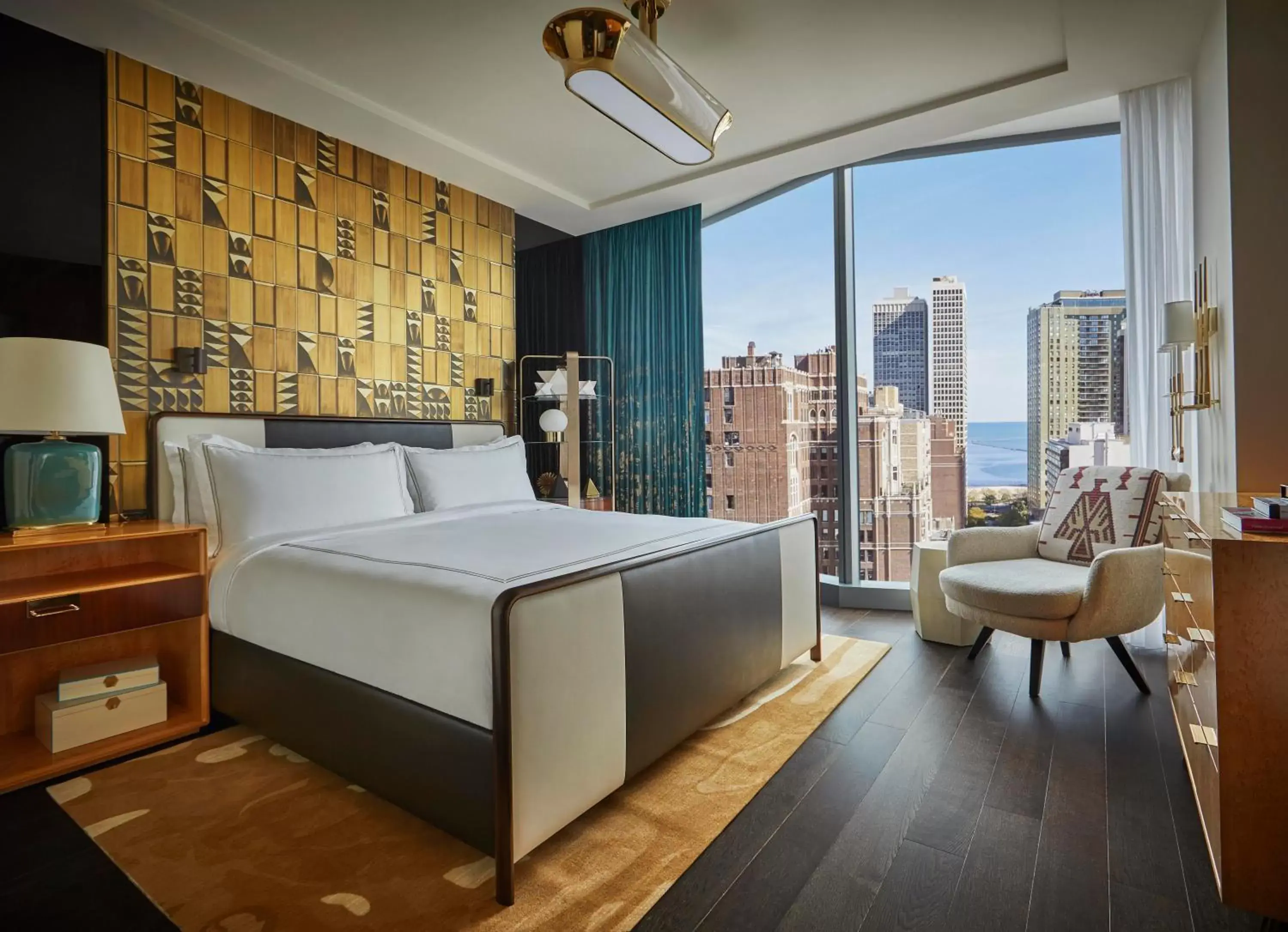 Bedroom in Viceroy Chicago