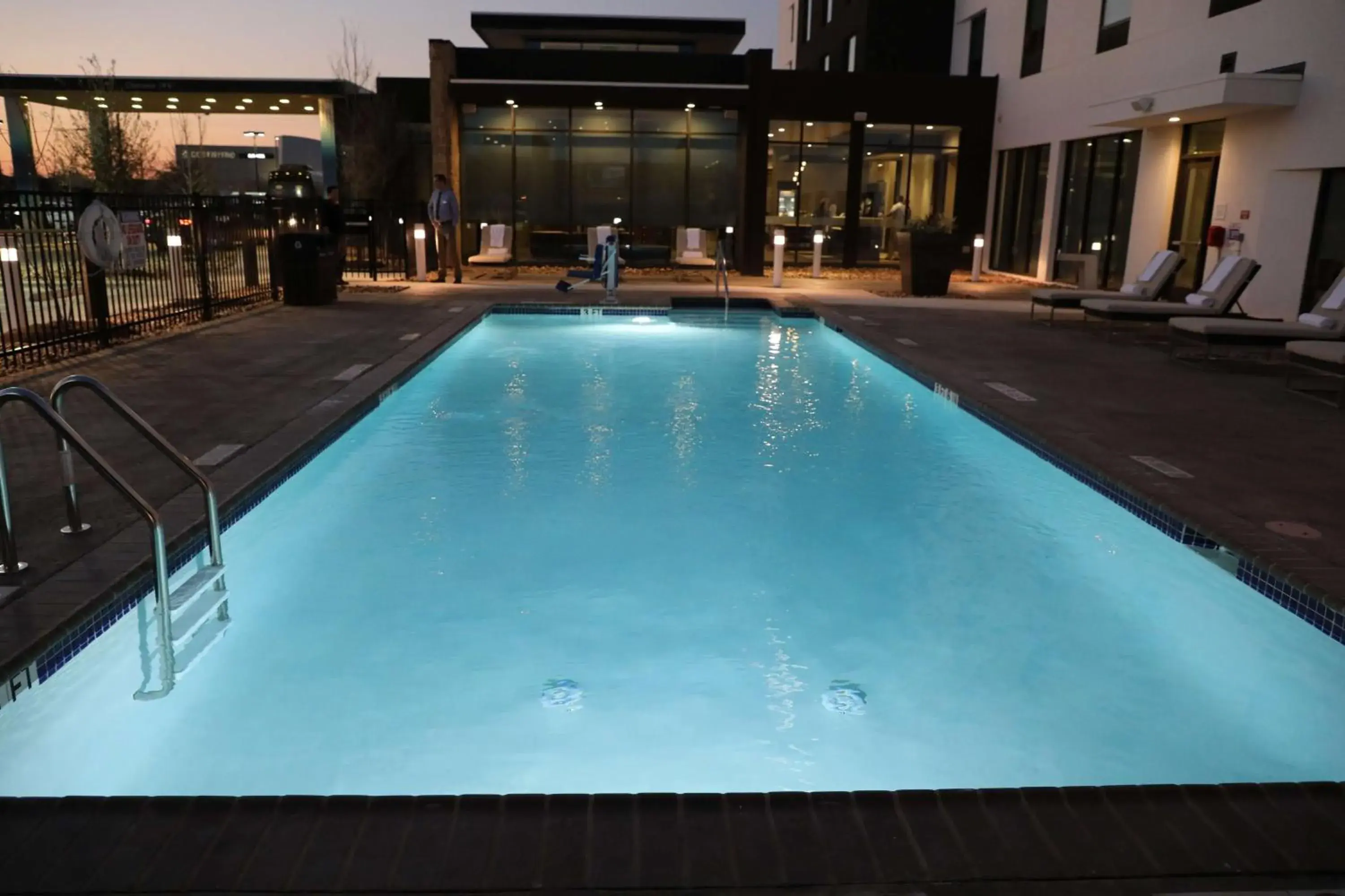 Pool view, Swimming Pool in Hilton Garden Inn Austin Airport