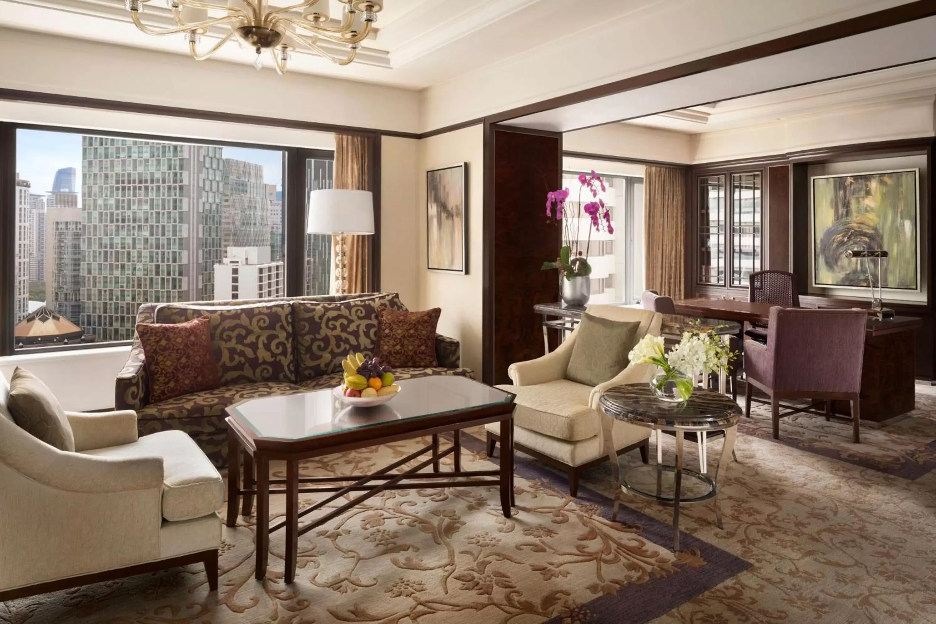 Photo of the whole room, Seating Area in Shangri-La Kuala Lumpur