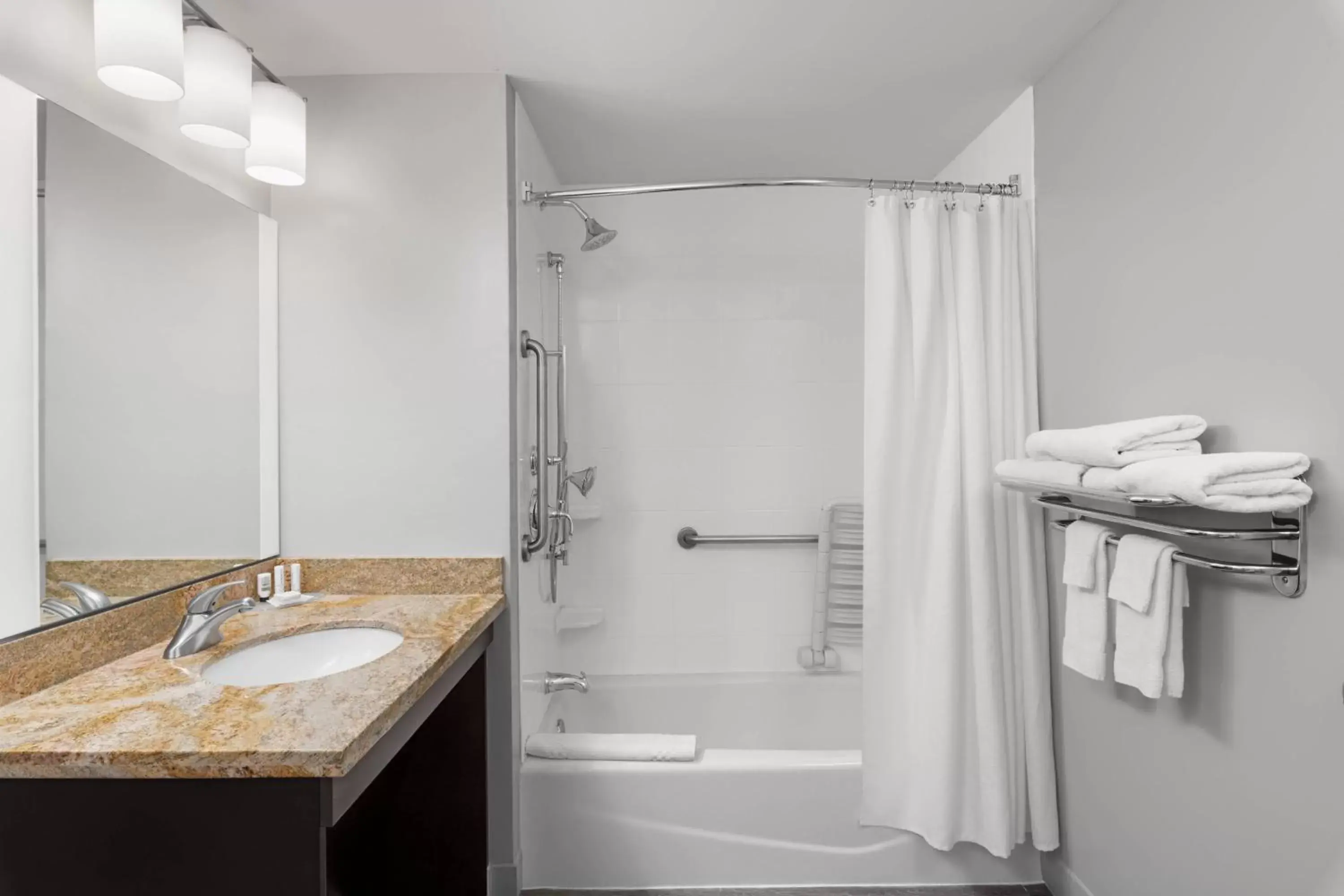 Bathroom in TownPlaces Suite Denver Airport at Gateway Park