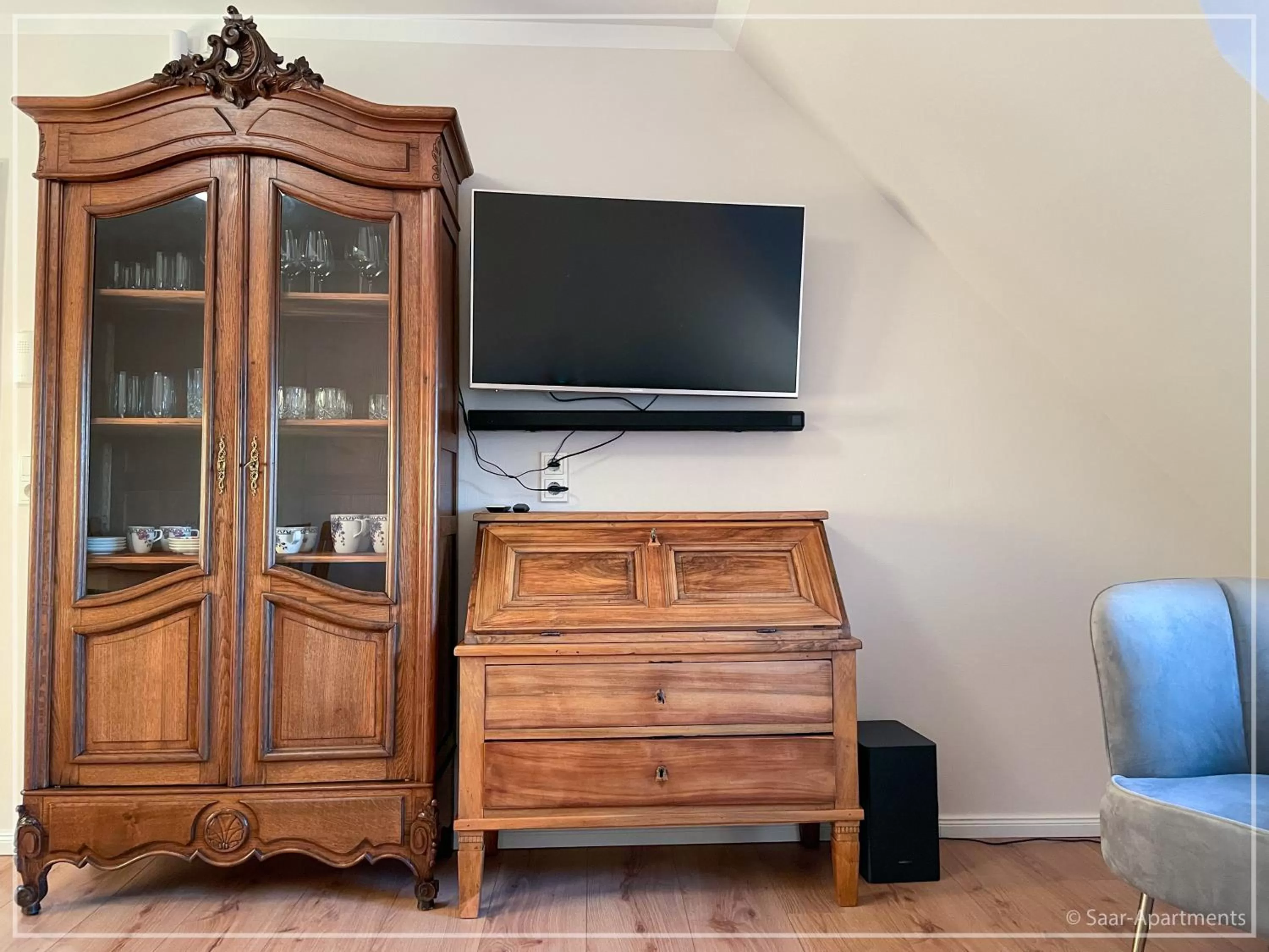 TV and multimedia in Saar-Apartments