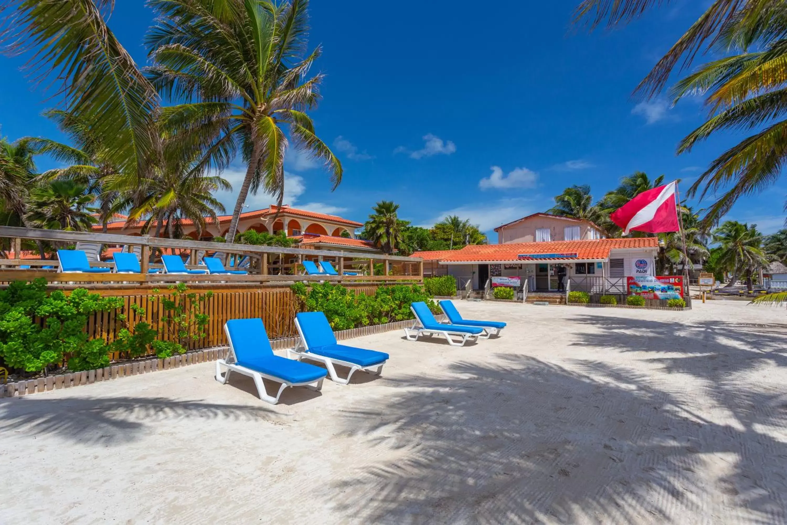 Beach in SunBreeze Hotel