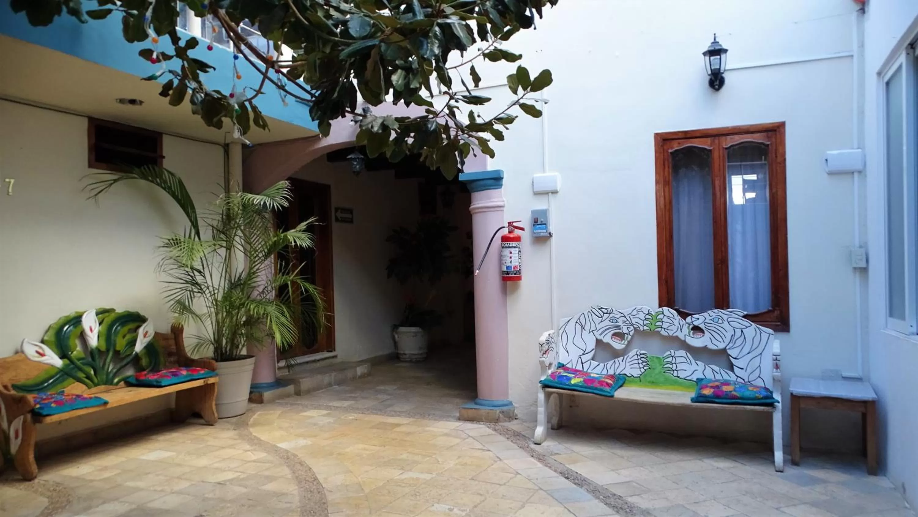 Patio in Hotel Barrio Antiguo
