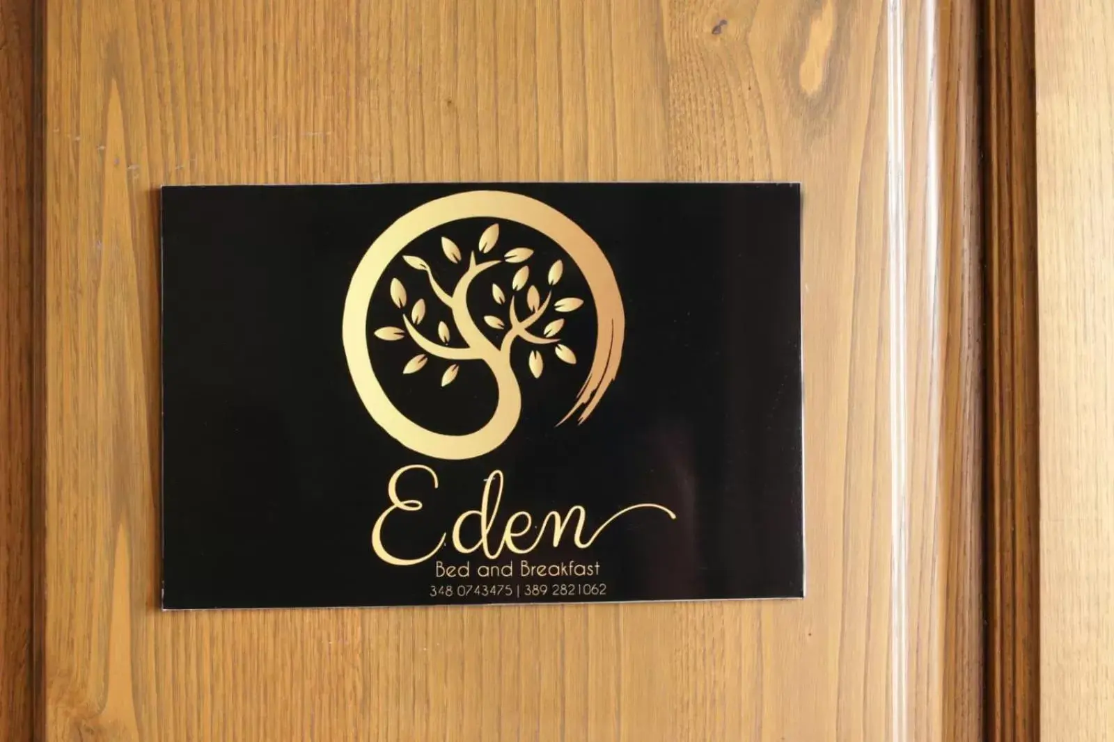Property logo or sign in B&B Eden