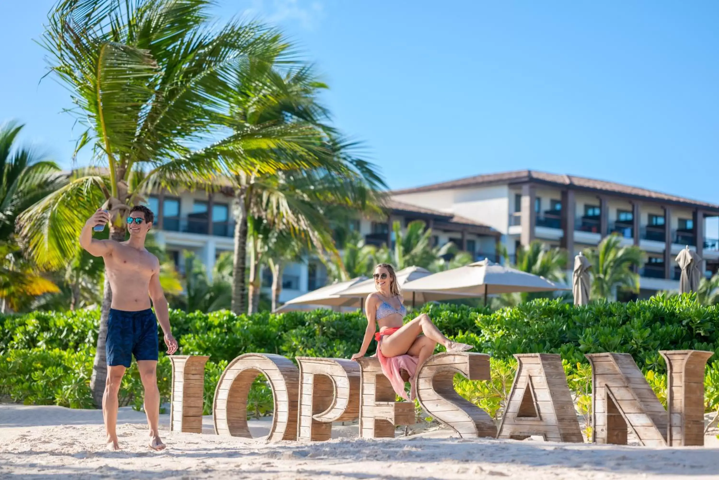 Beach in Adults Only Club at Lopesan Costa Bávaro Resort