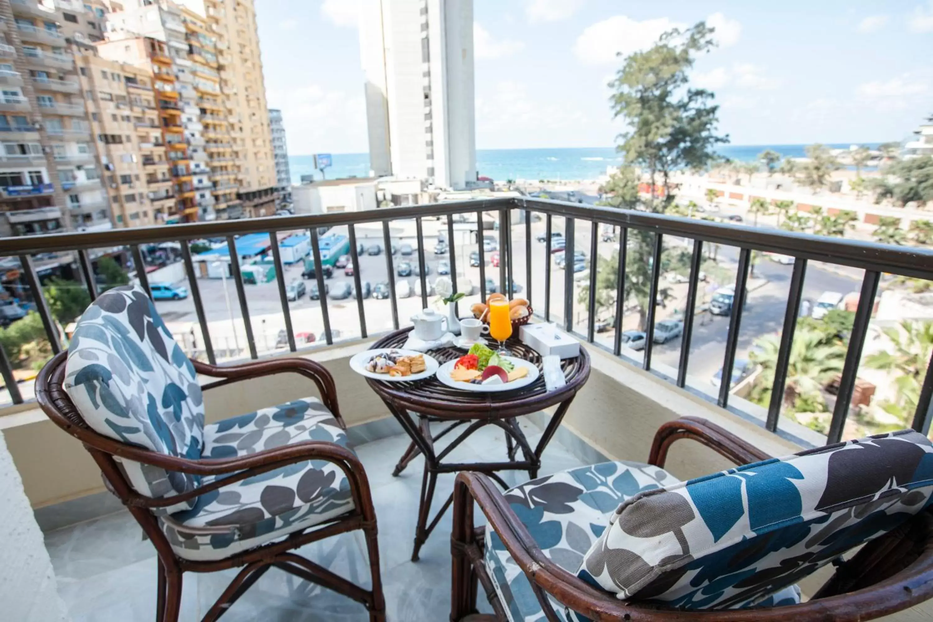 Balcony/Terrace in AIFU Hotel El Montazah Alexandria