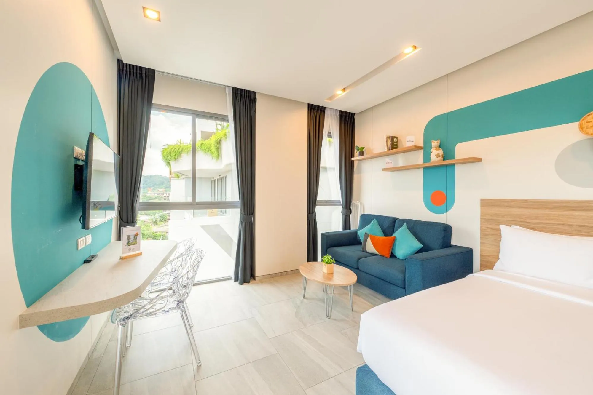 TV and multimedia, Bed in HOMA Phuket Town