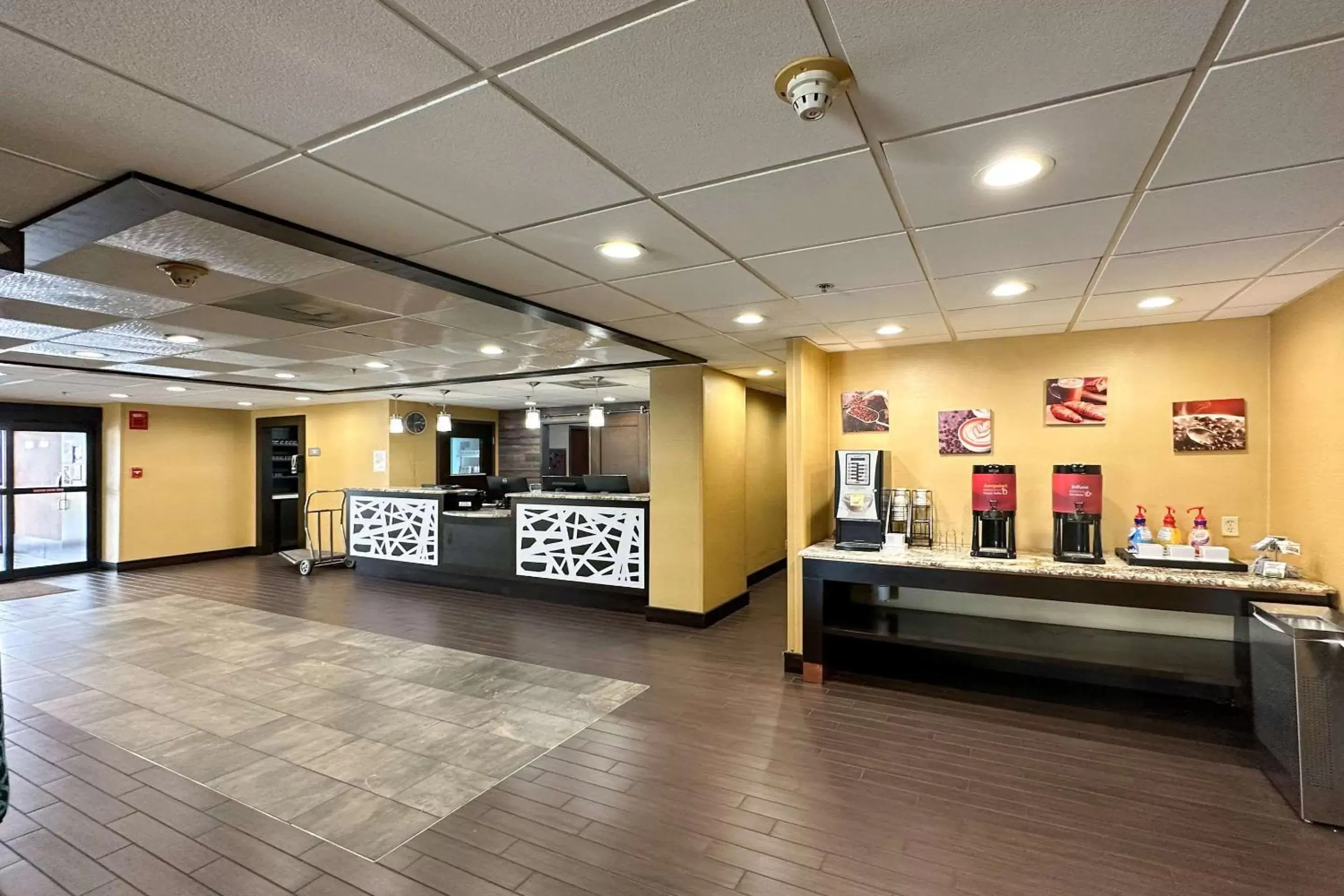 Lobby or reception in Comfort Inn