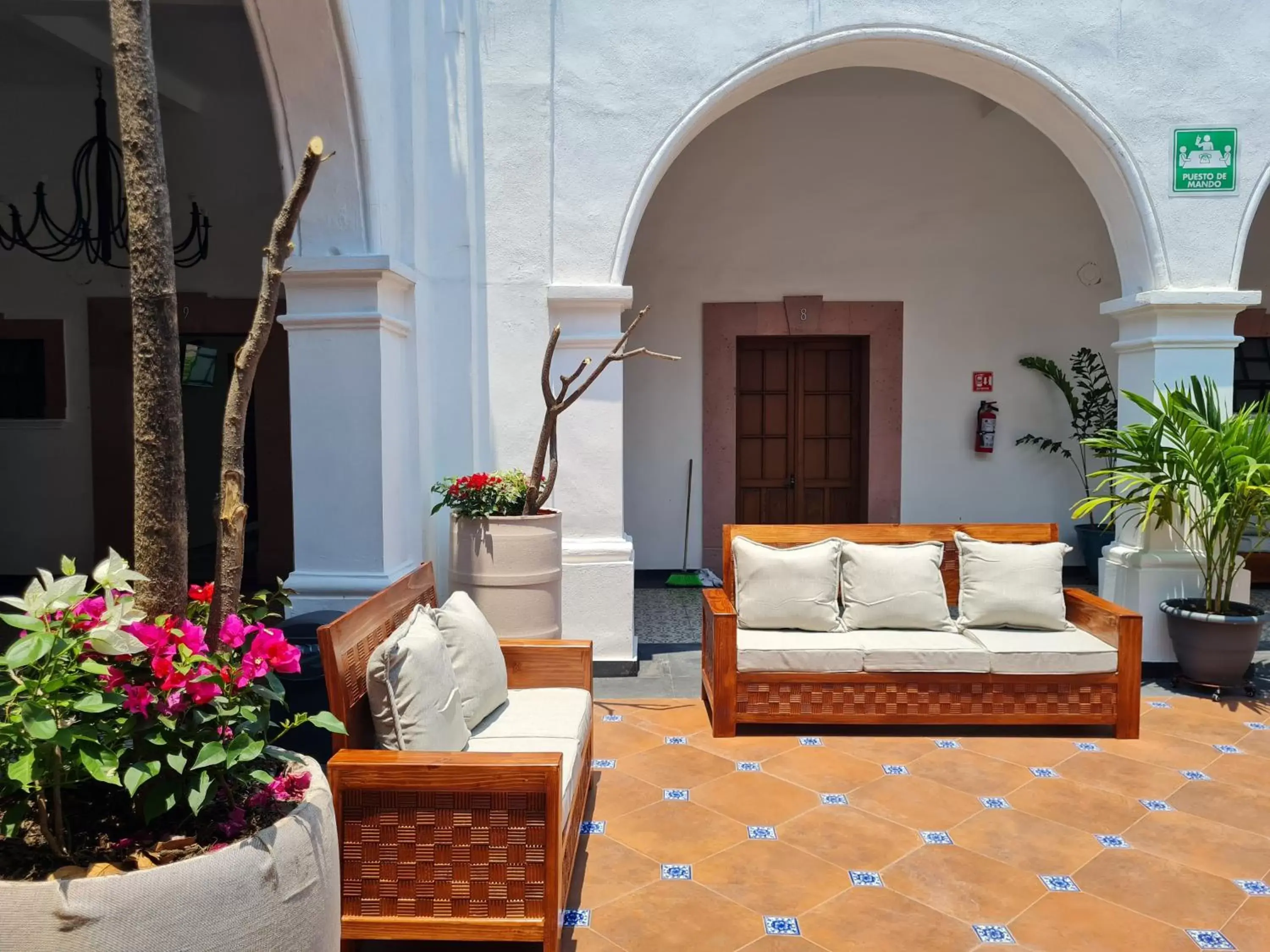 Patio, Seating Area in Hotel Catedral