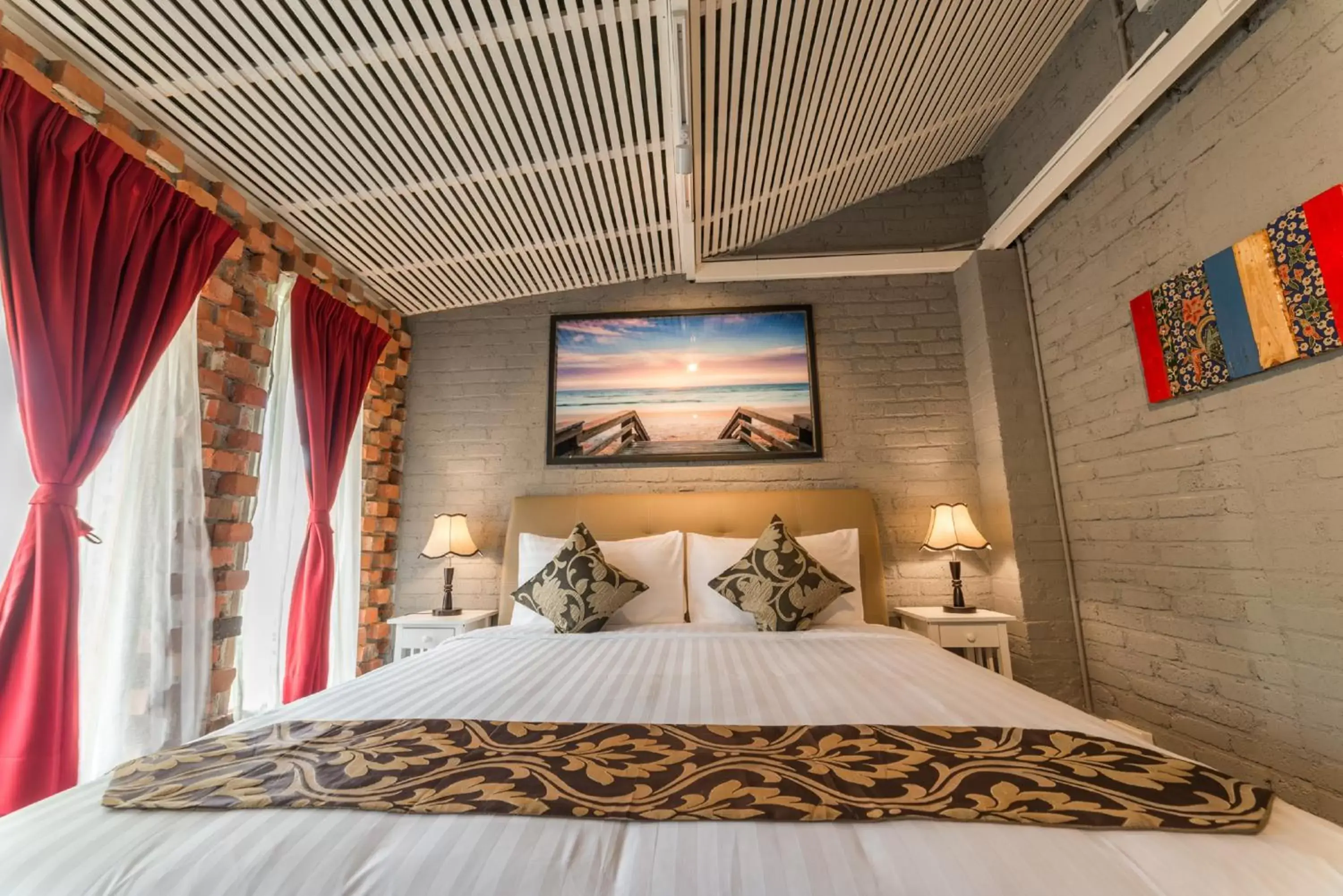 Bedroom, Bed in The Ocean Residence Langkawi