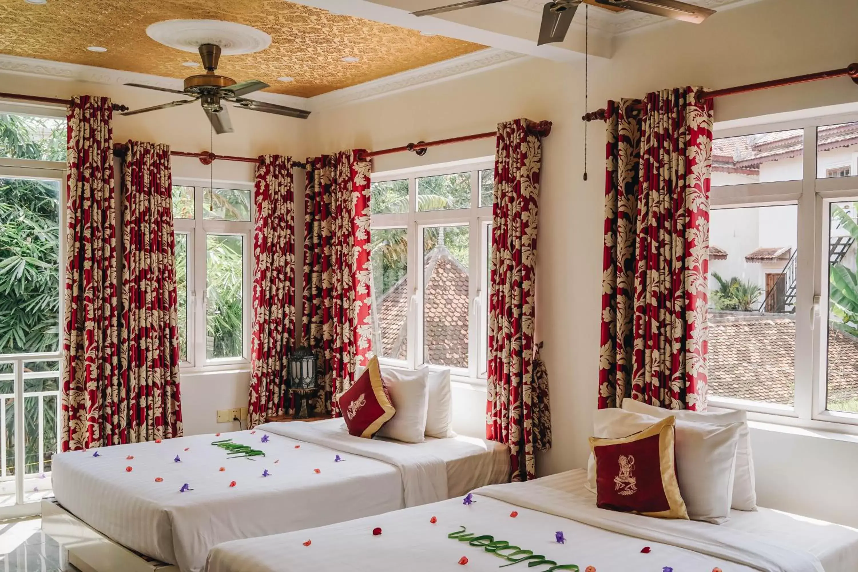 Bedroom, Bed in Residence Wat Damnak Bedroom, Bed in Residence Wat Damnak