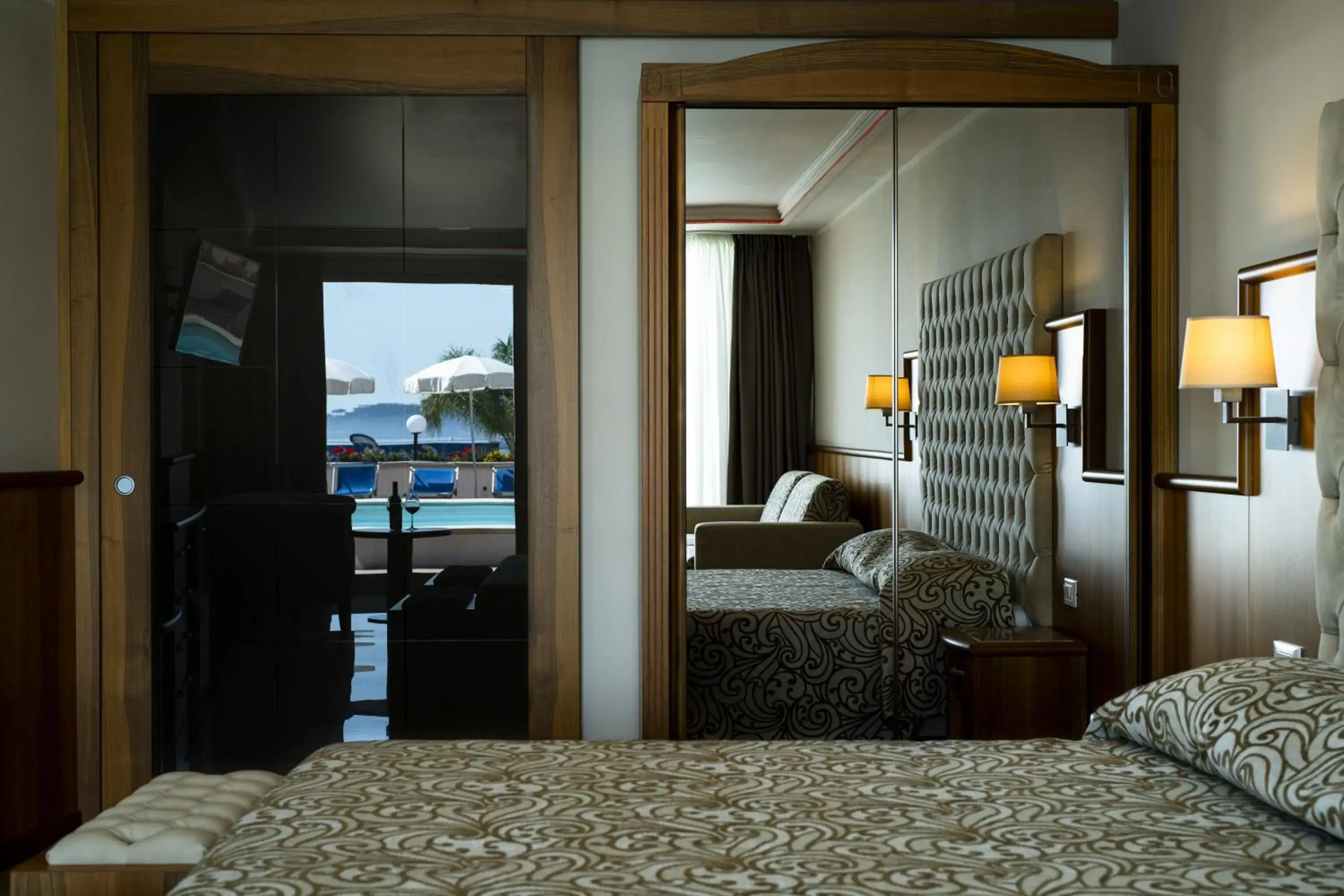 Bed in Hotel Panoramic Bed in Hotel Panoramic