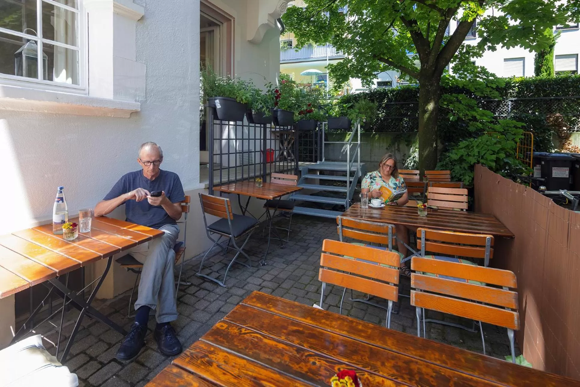 Balcony/Terrace in Hotel Minerva