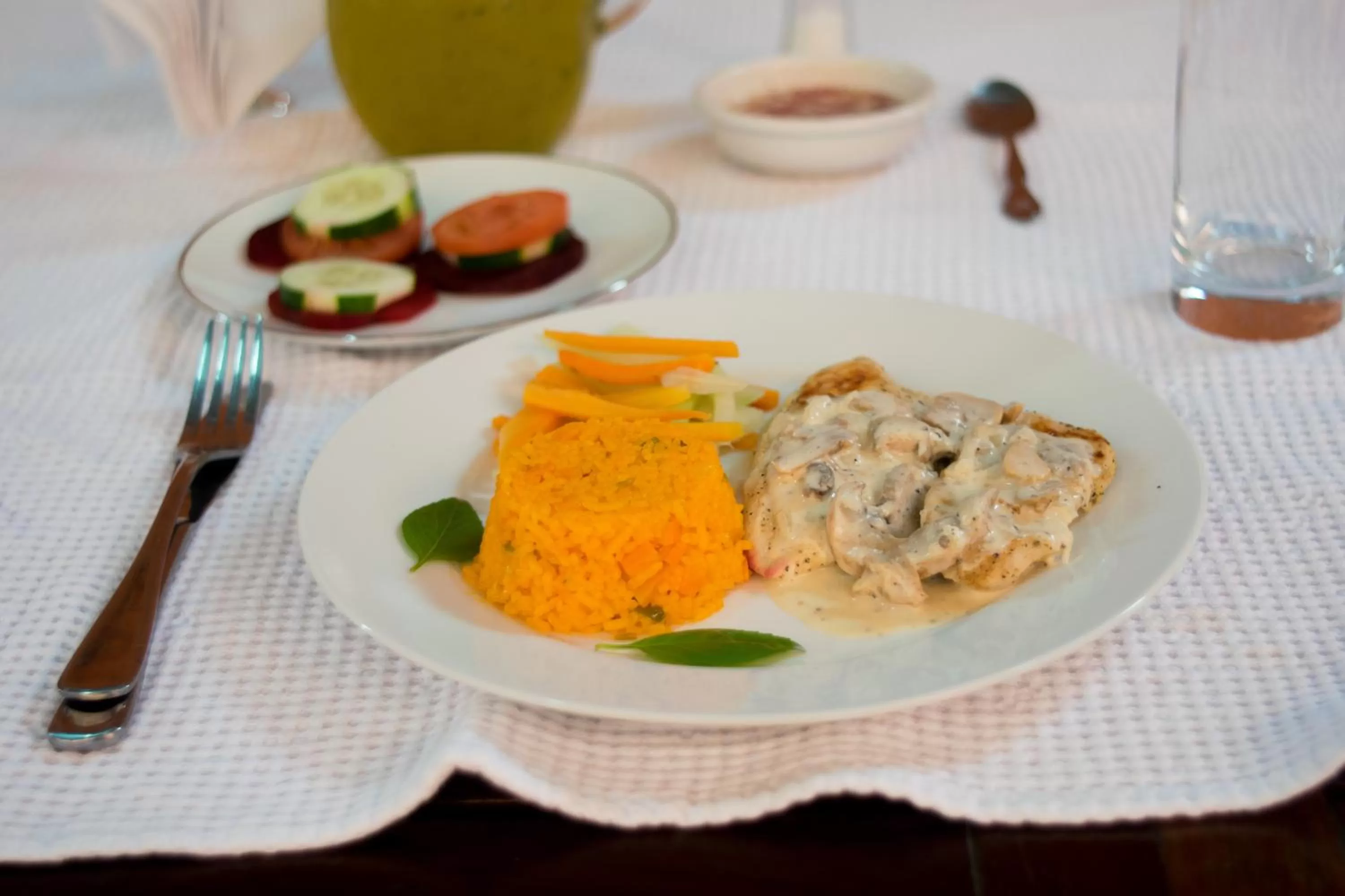 Lunch in Hotel Valerie