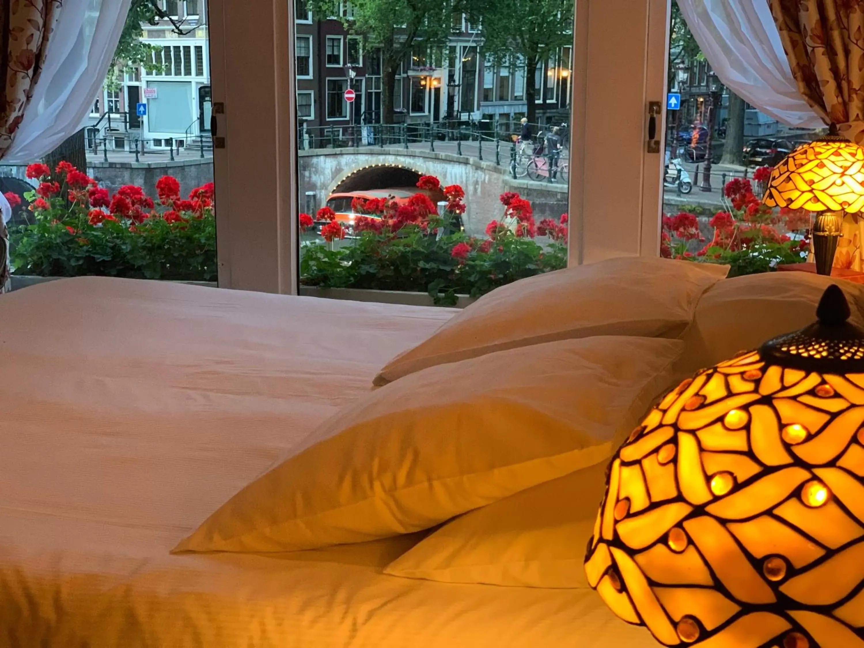 Bedroom in Keizershouse Amsterdam