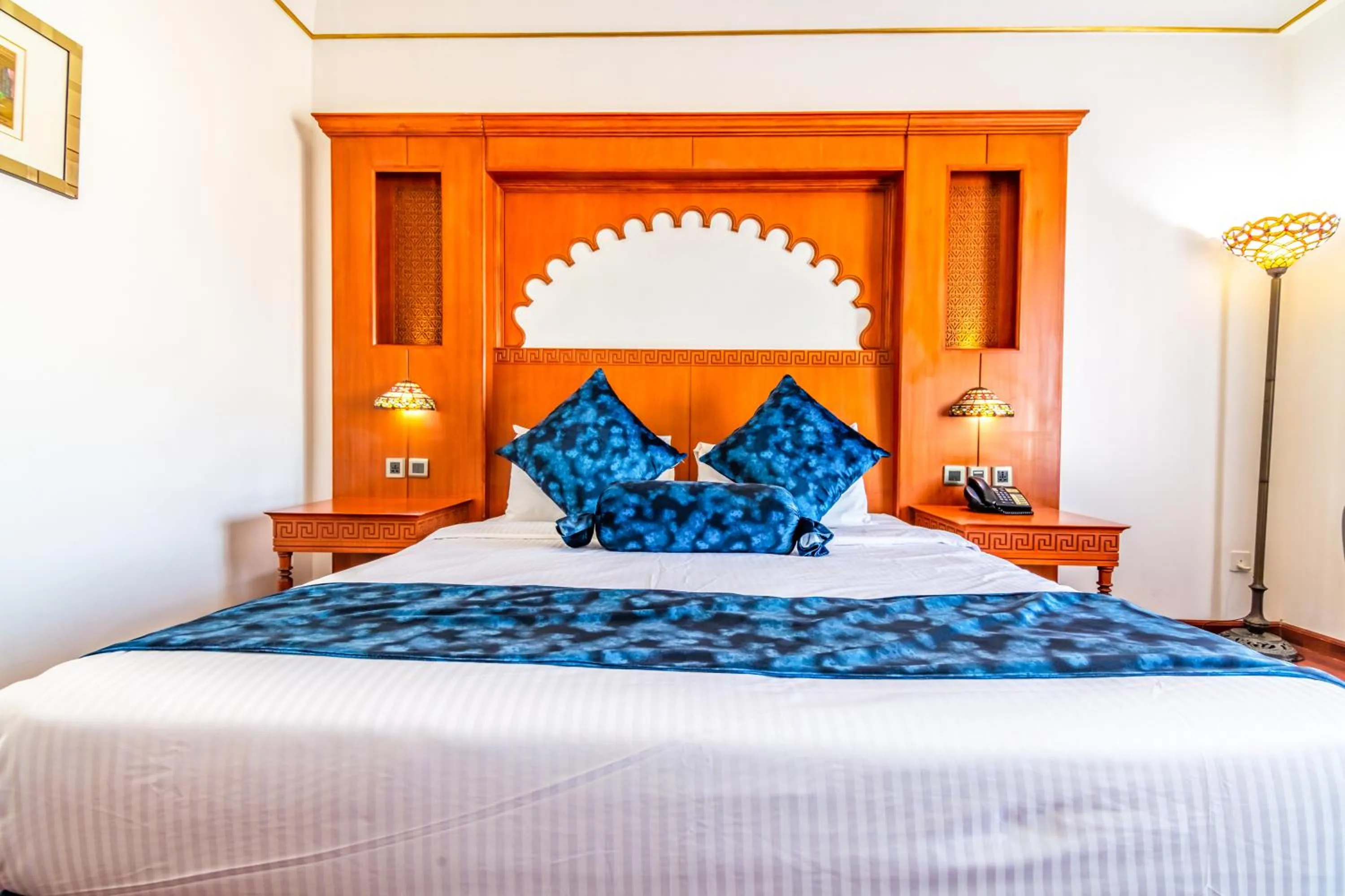 Bed in The Platinum Hotel