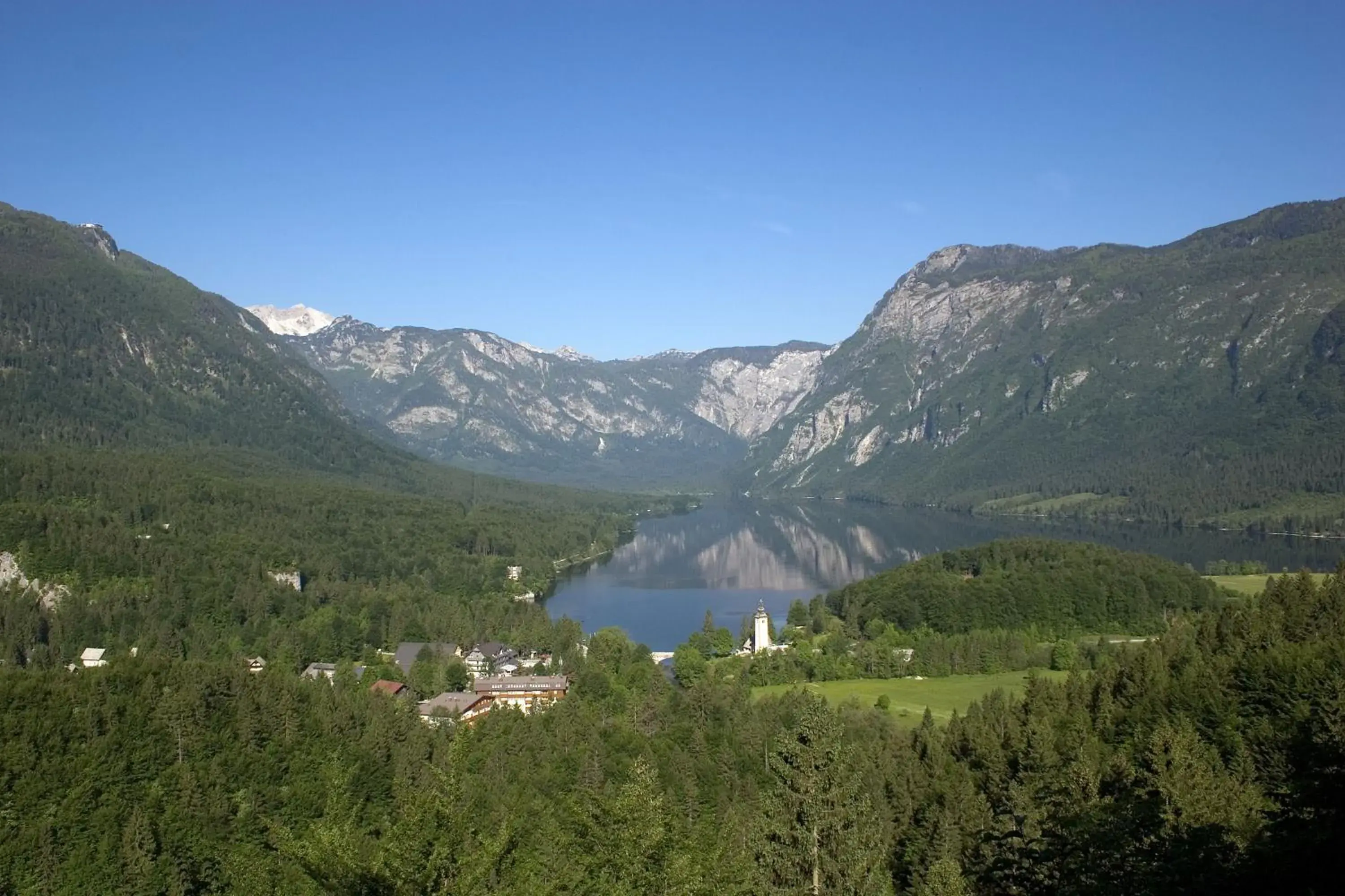 Natural landscape in Hotel Jezero