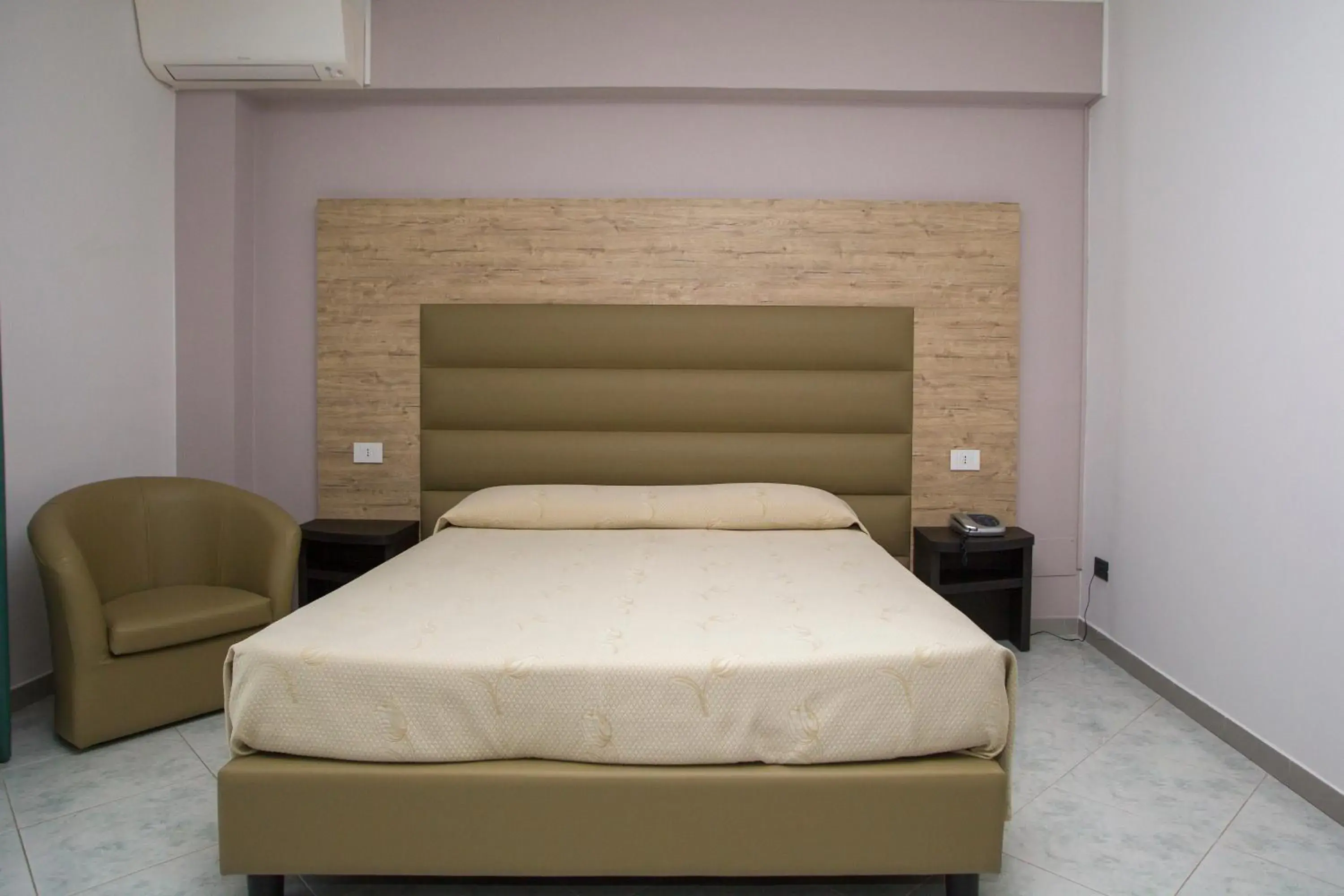 Bed in Hotel San Marco