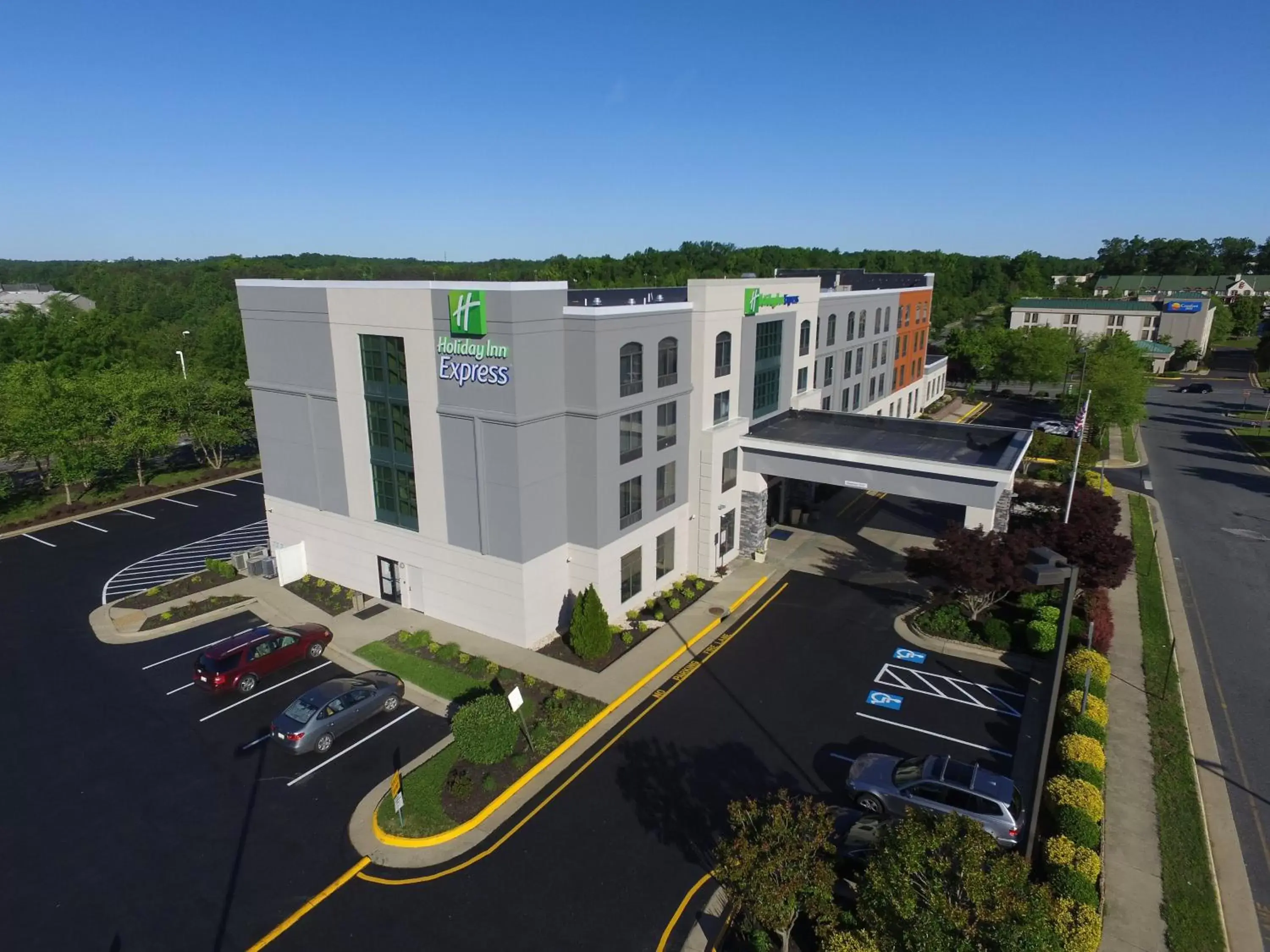 Property building, Bird's-eye View in Holiday Inn Express Quantico - Stafford, an IHG Hotel