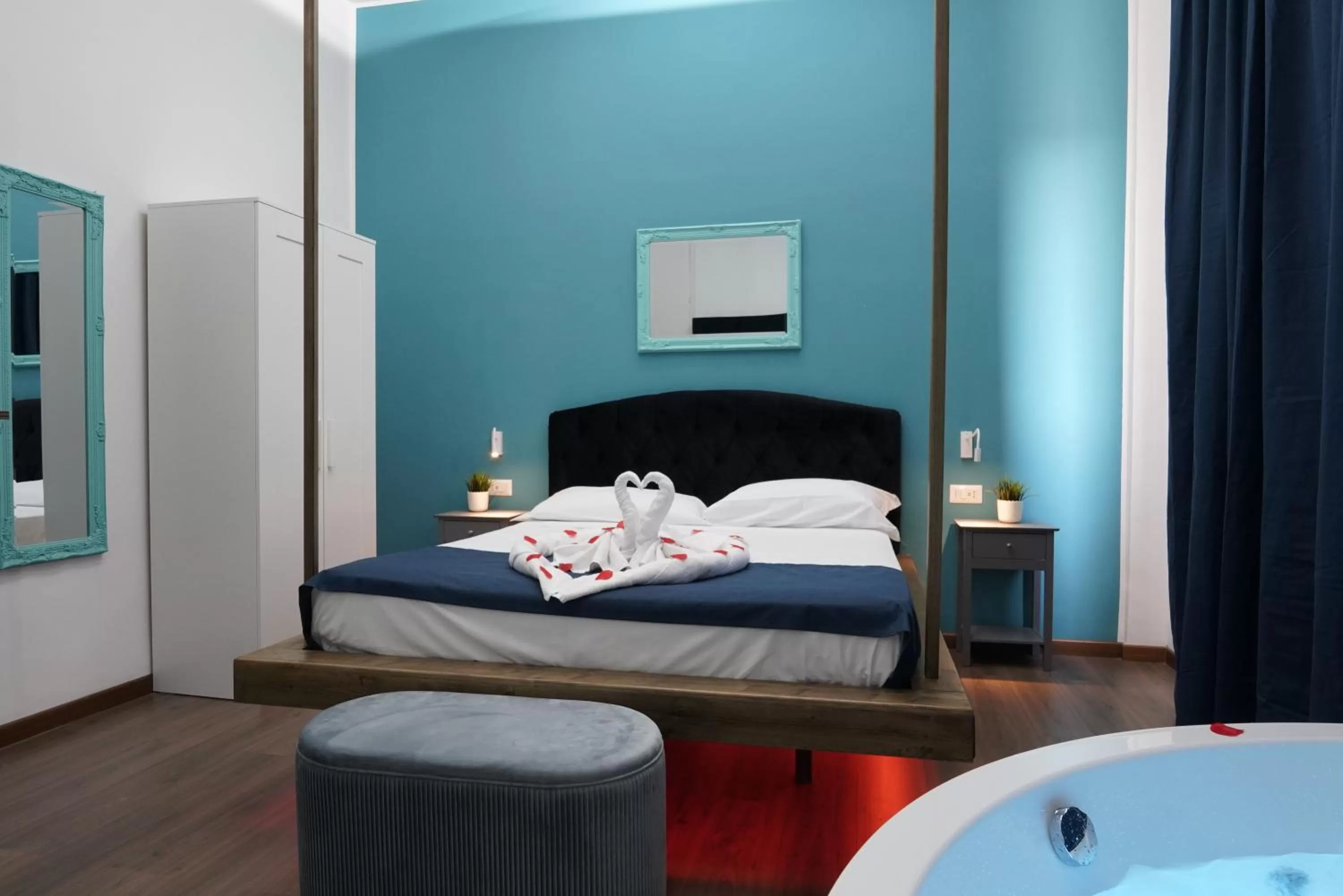 Bed in Airport suite