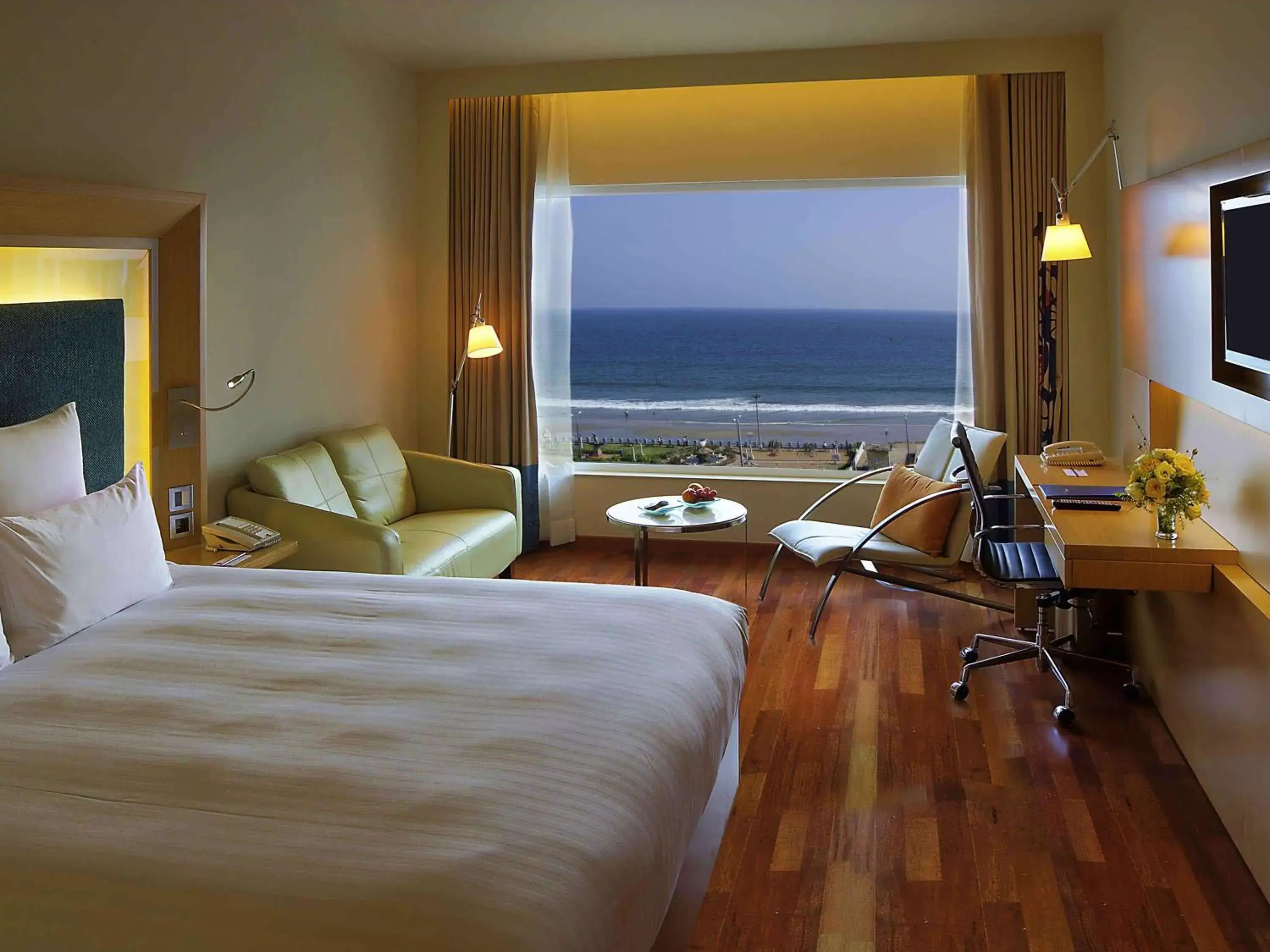 Superior Queen Room with Ocean View - single occupancy in Novotel Visakhapatnam Varun Beach