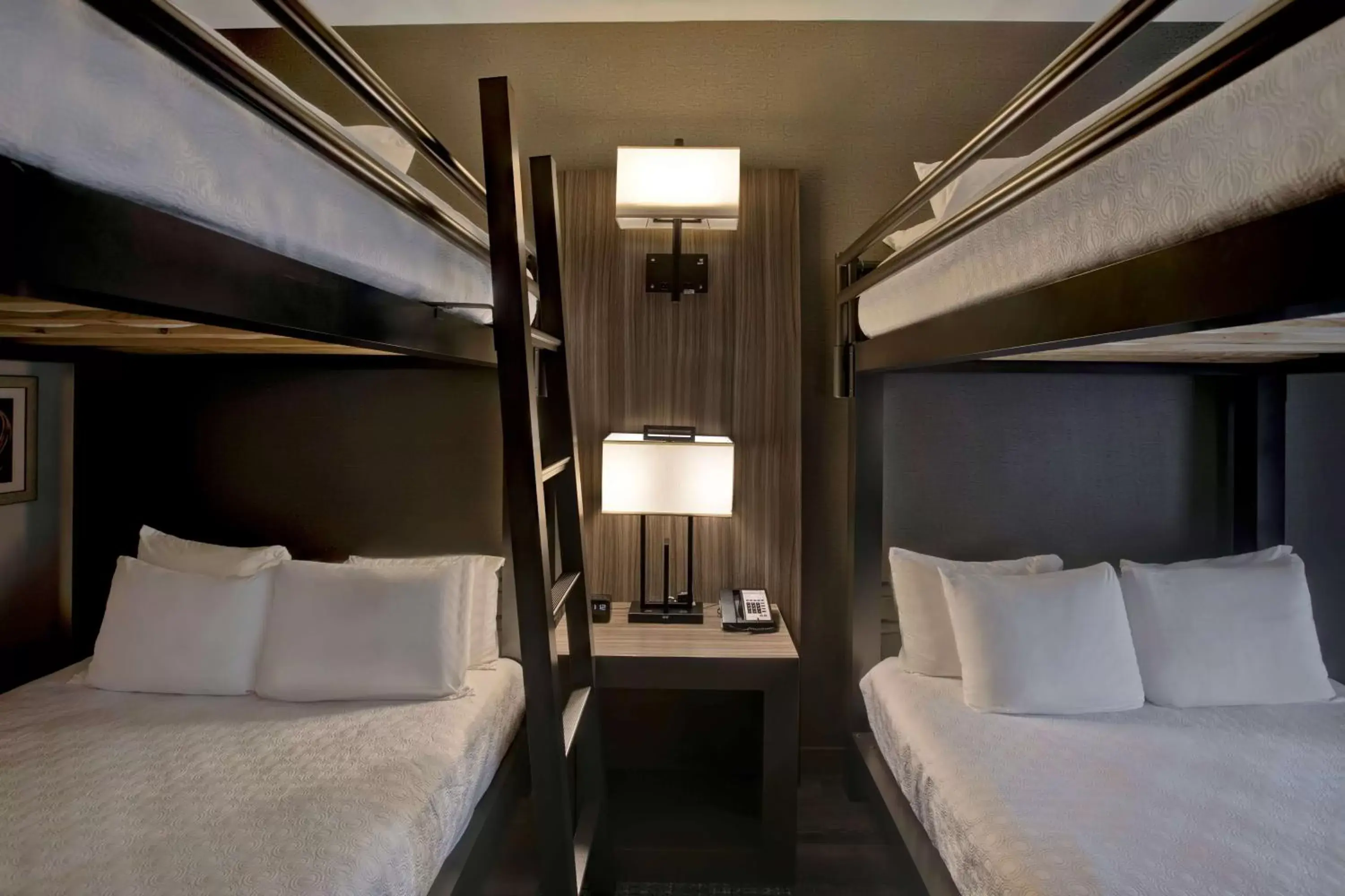 Bed, Bunk Bed in Hampton Inn & Suites San Antonio Riverwalk