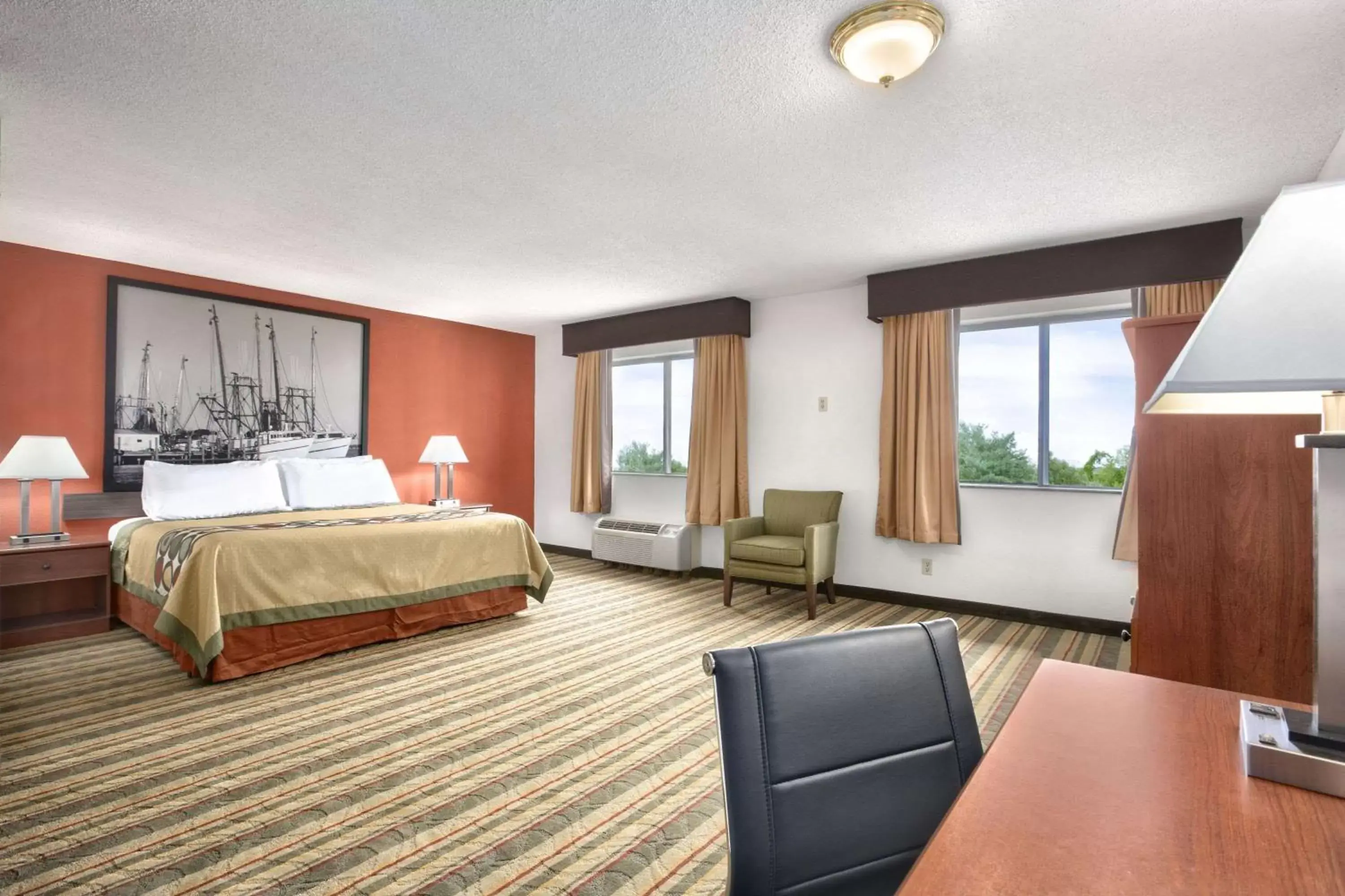 Photo of the whole room in Super 8 by Wyndham West Haven