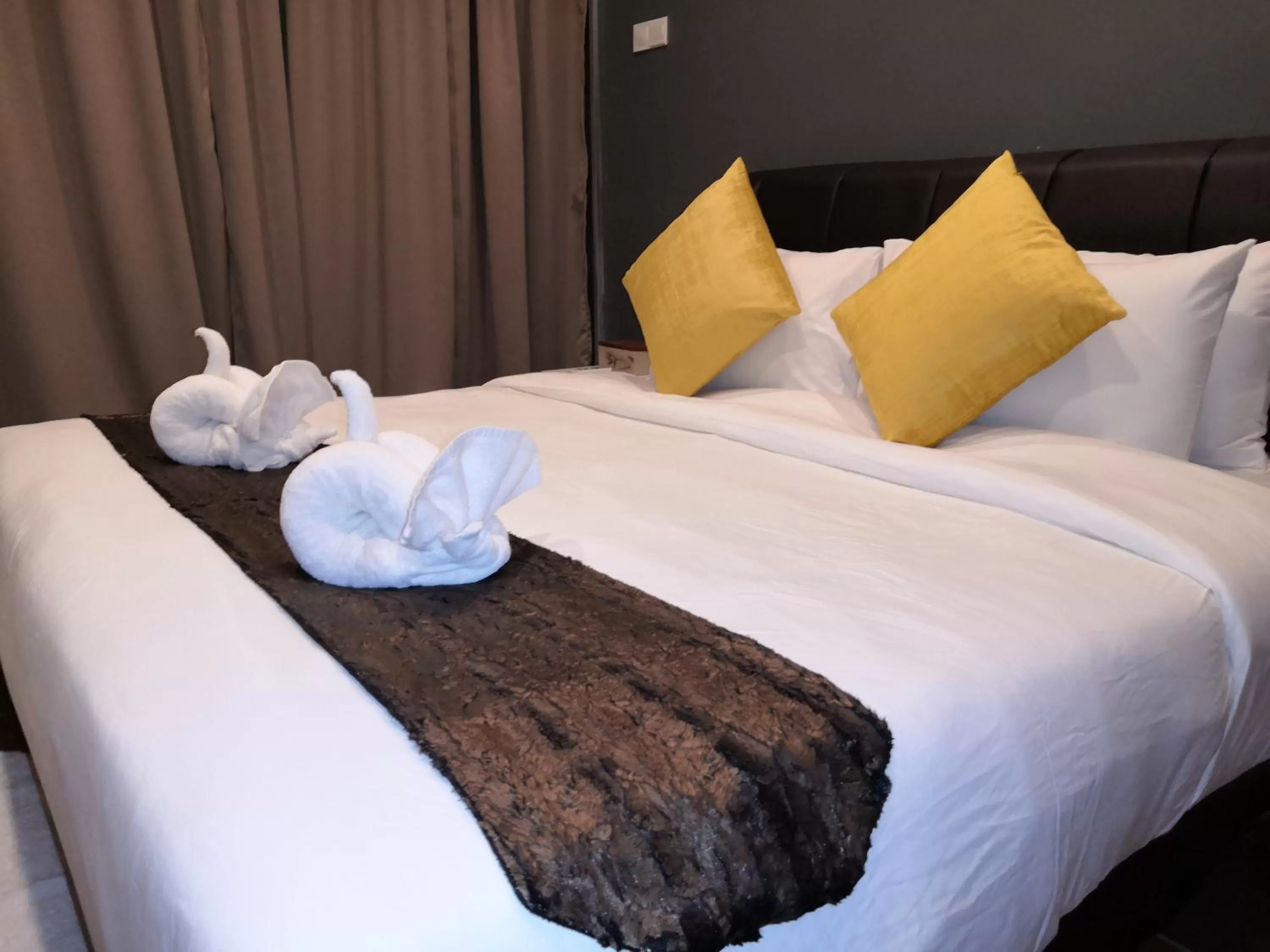 Bed in Alia Residence Business Resort