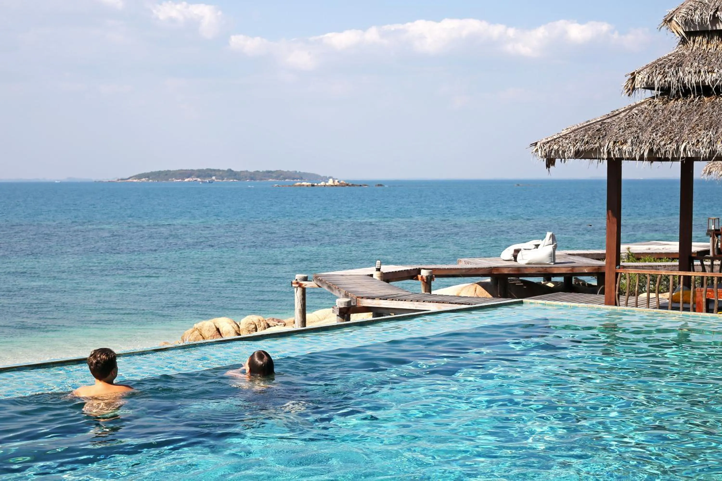 Swimming pool in Koh Munnork Private Island