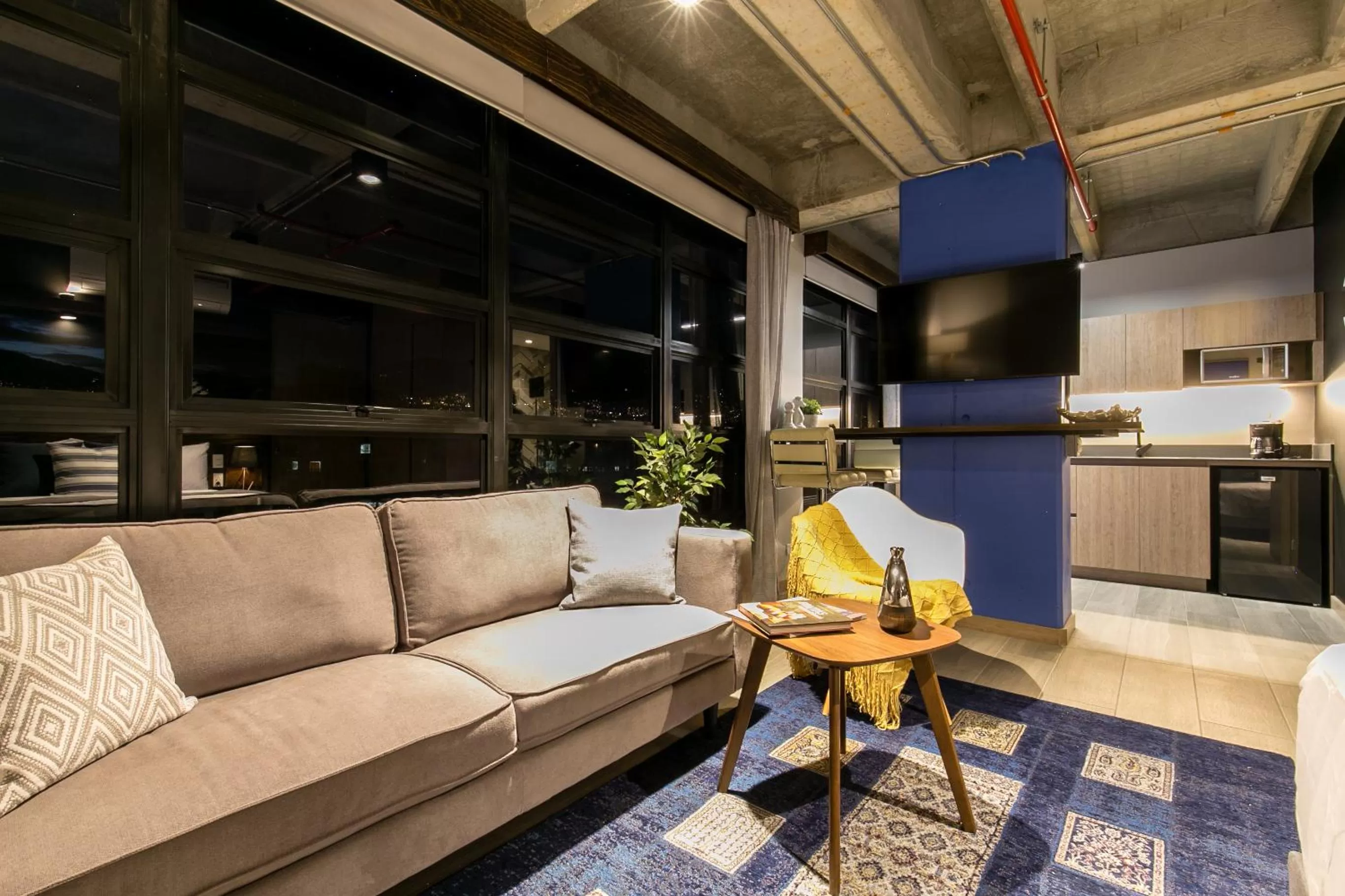 TV and multimedia in Factory Lofts Hotel