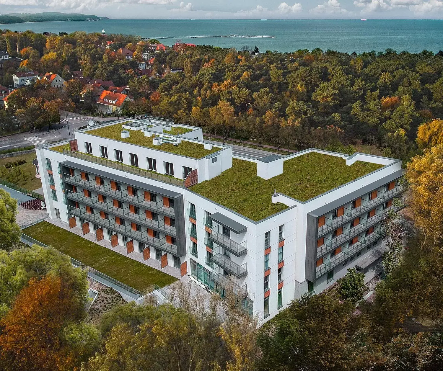 Property building, Bird's-eye View in Sopotorium Hotel & Medical Spa