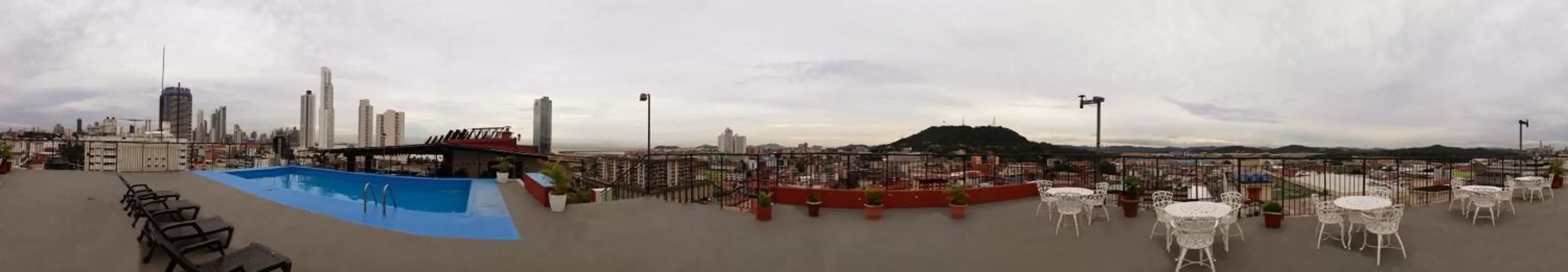 City view in Hotel Caribe Panamá