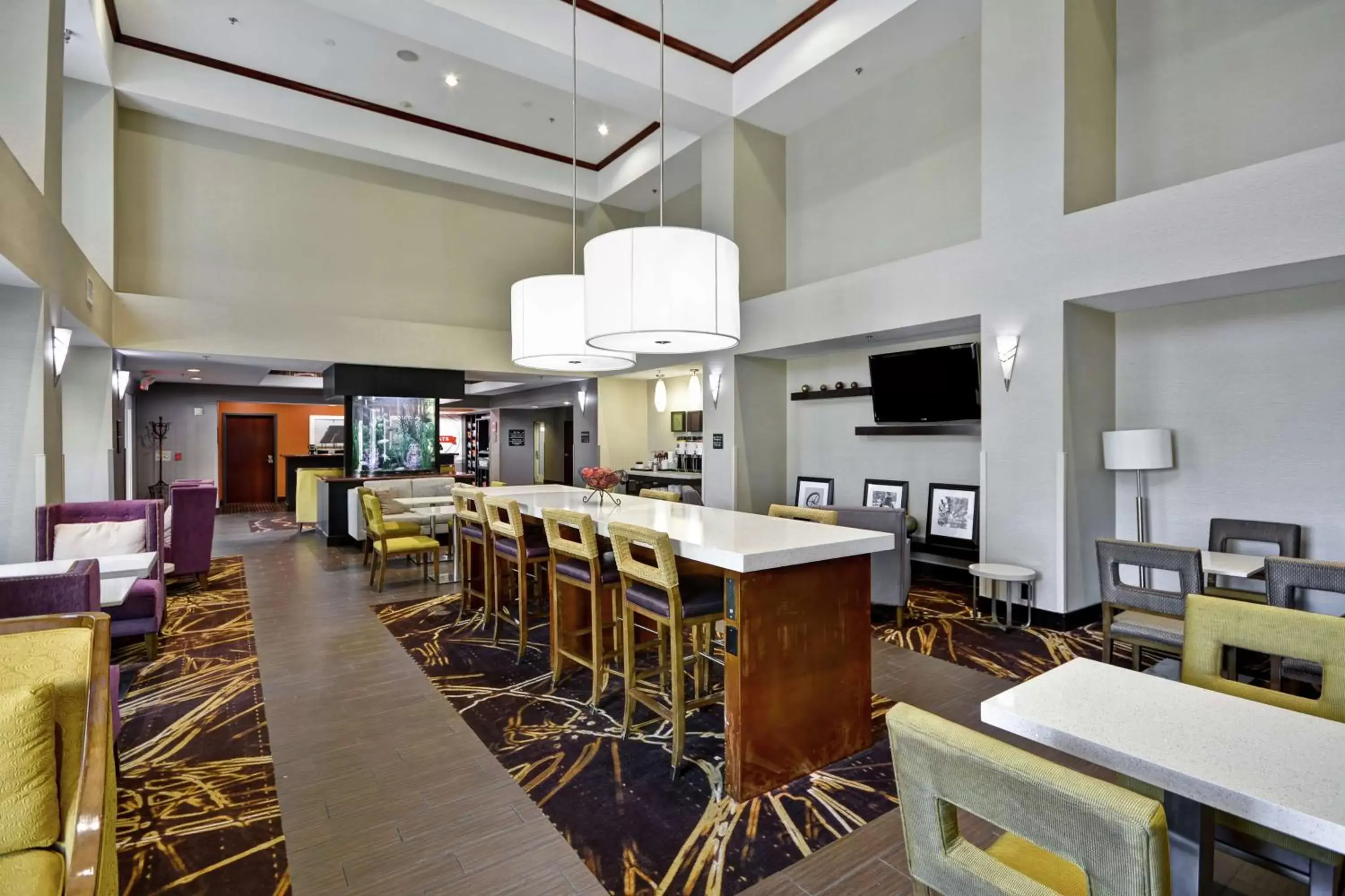 Dining area, Restaurant/Places to Eat in Hampton Inn & Suites Corpus Christi I-37 - Navigation Boulevard