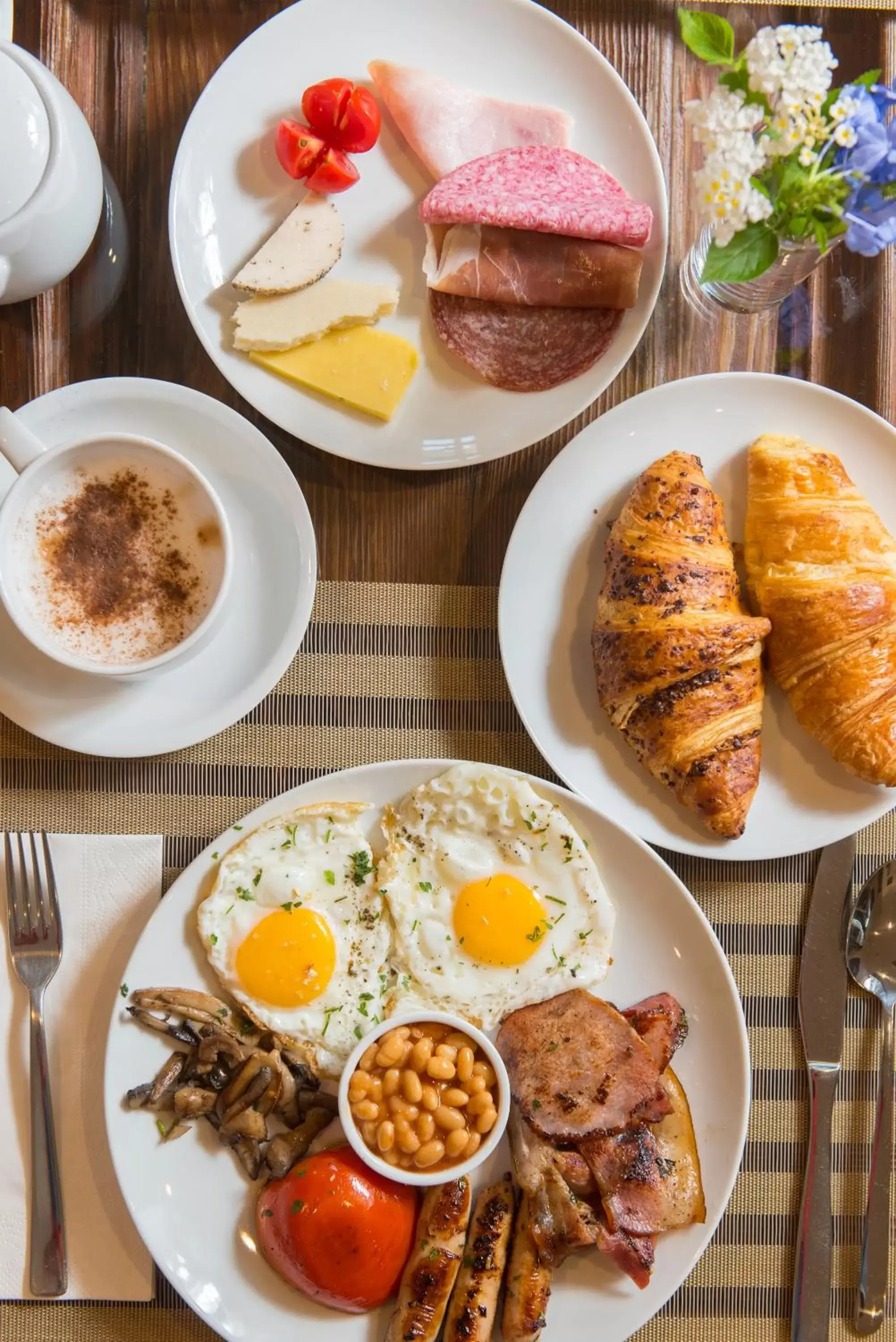 English/Irish breakfast, Breakfast in Palazzo Violetta Boutique Hotel