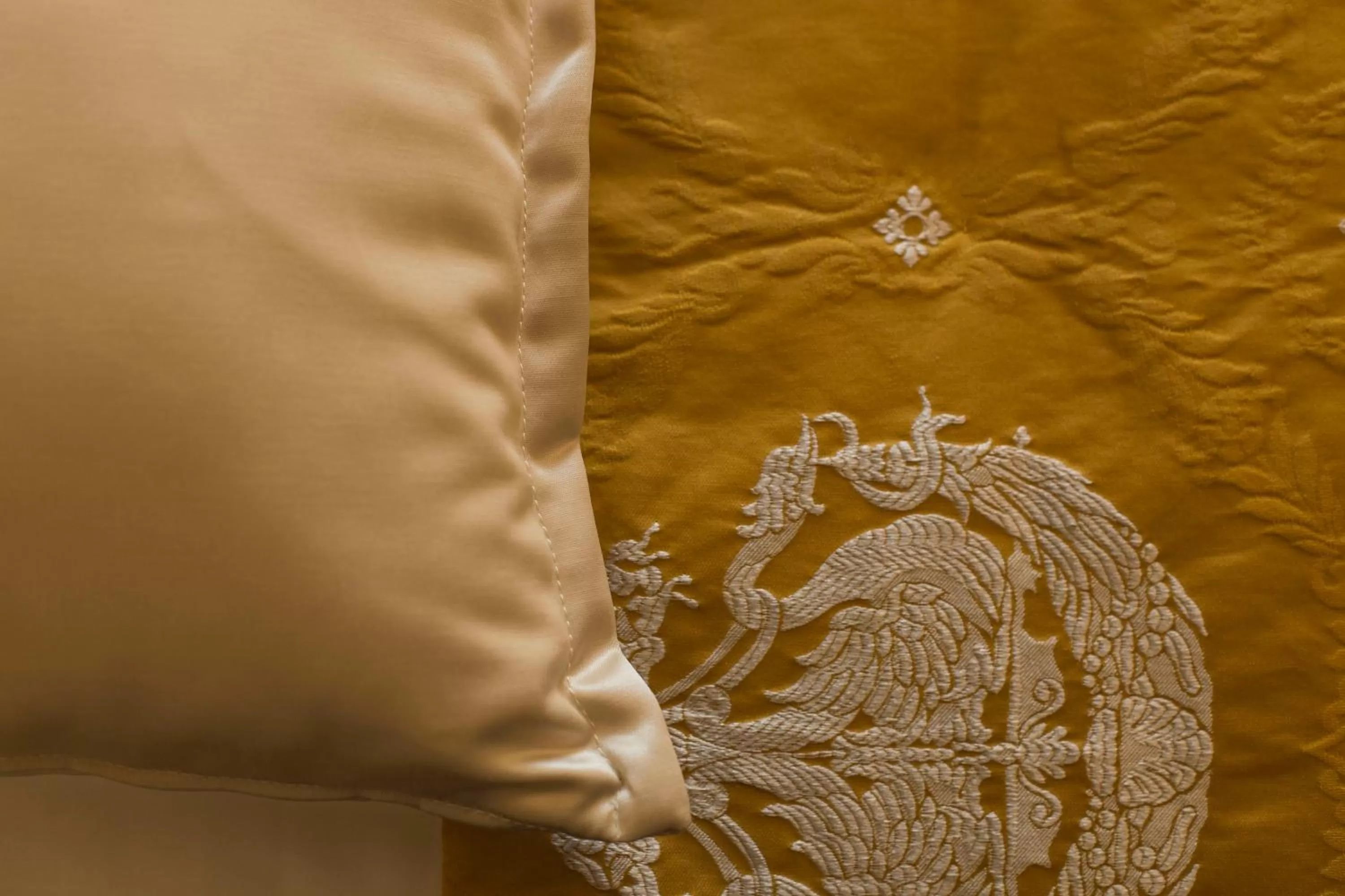 Decorative detail, Bed in Palazzo Marletta Luxury House Hotel