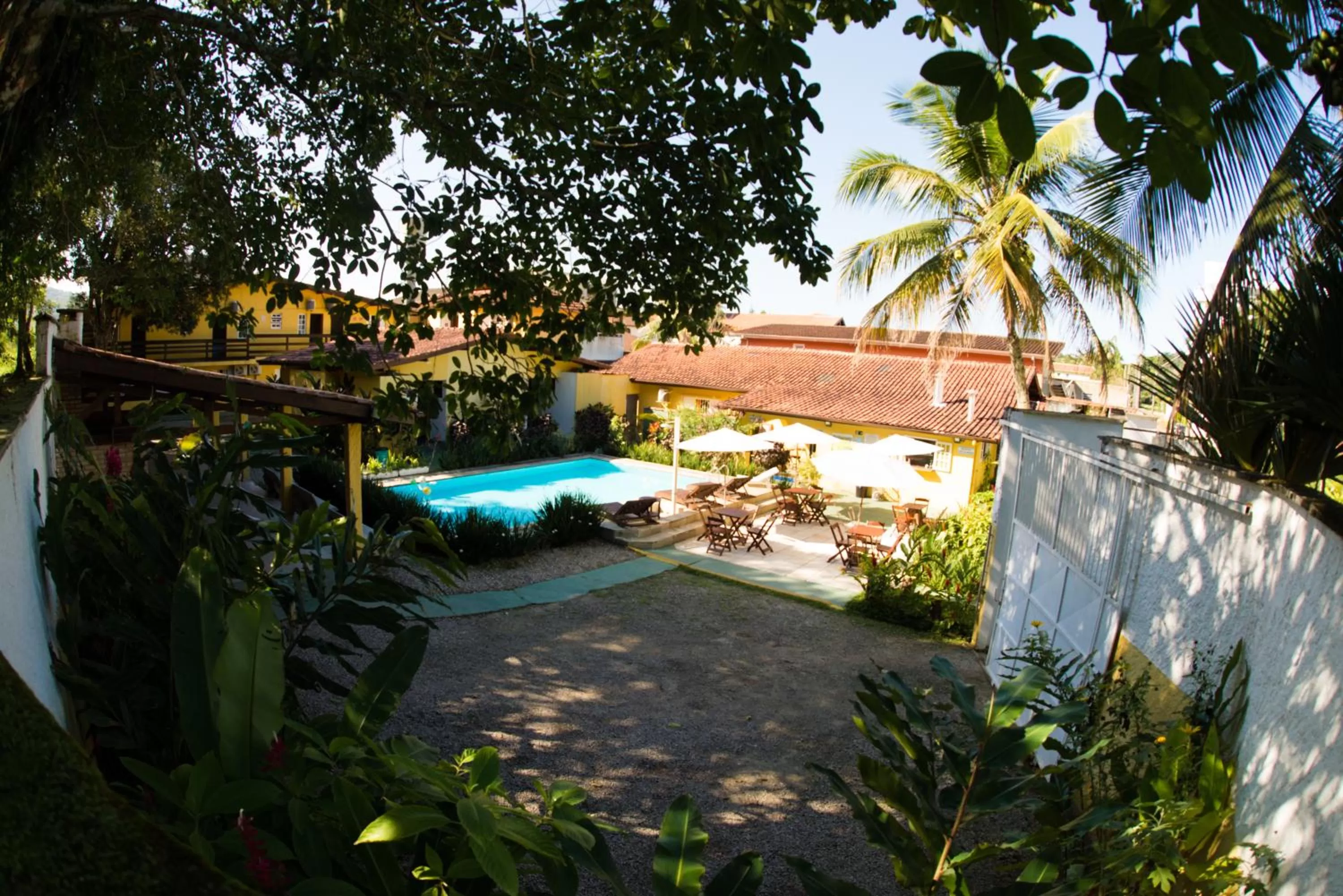 Garden in Pousada Viva Ubatuba