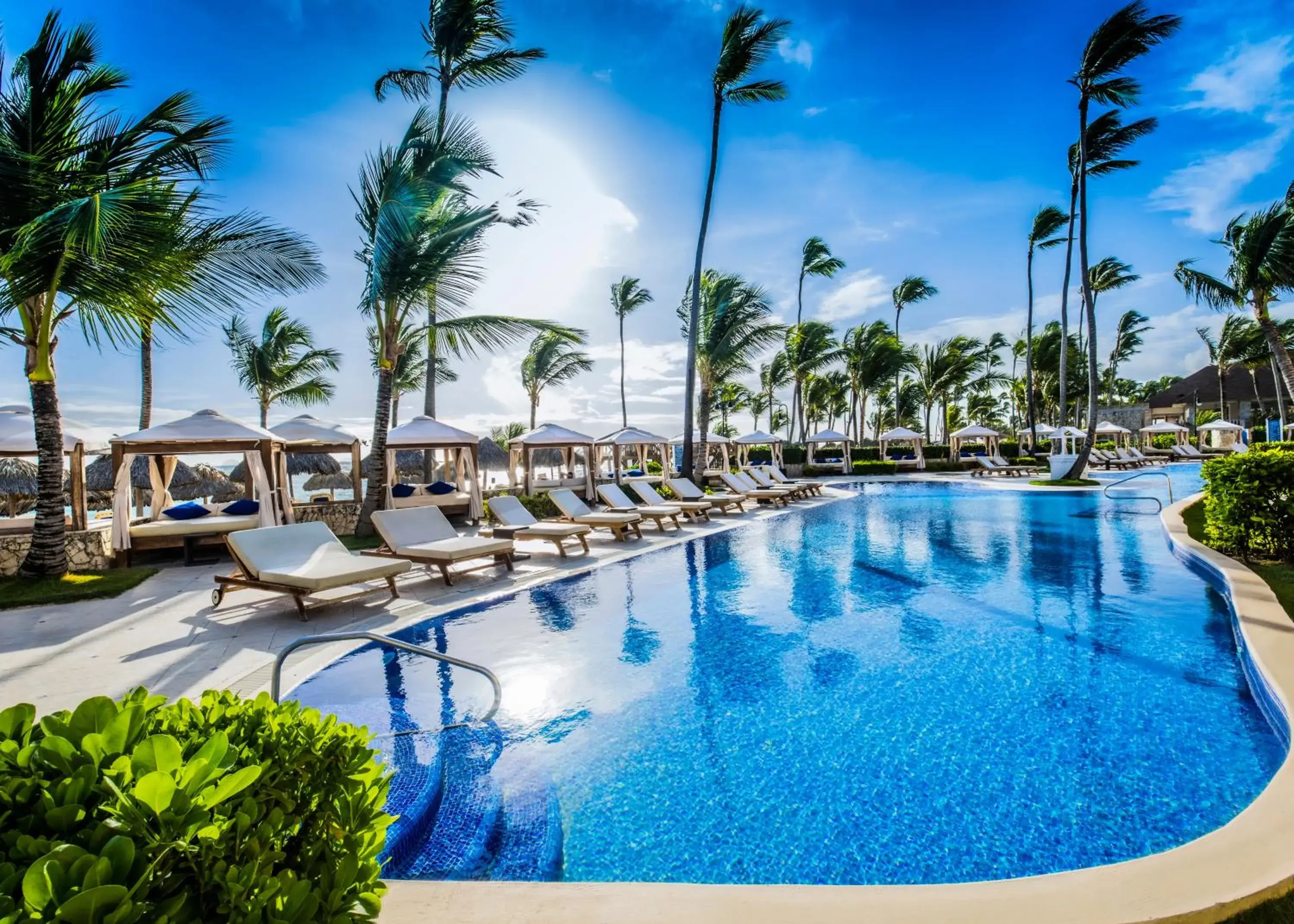 Pool view in Majestic Elegance Costa Mujeres - All Inclusive Pool view in Majestic Elegance Costa Mujeres - All Inclusive