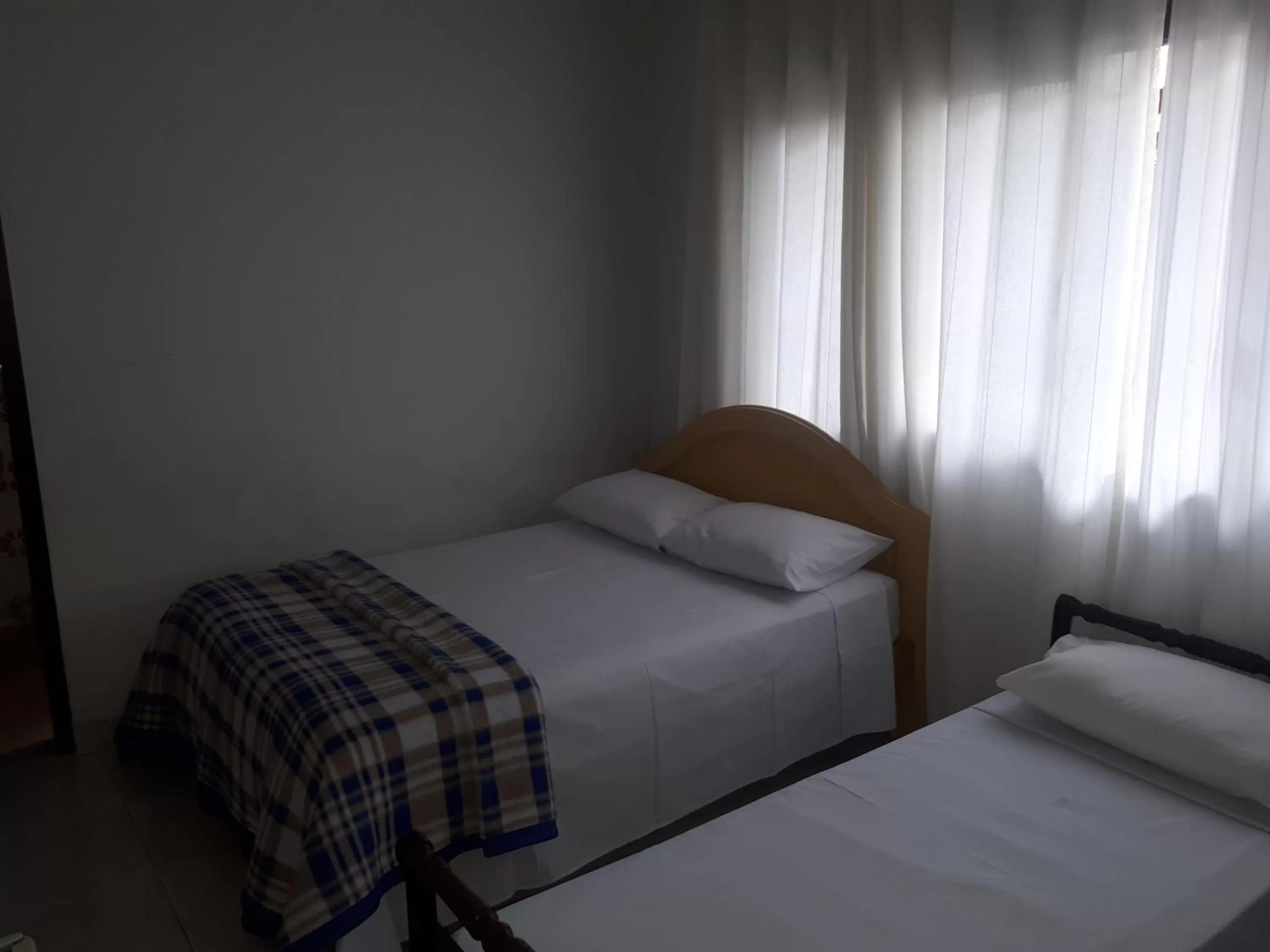 Bed in Hotel Montanus