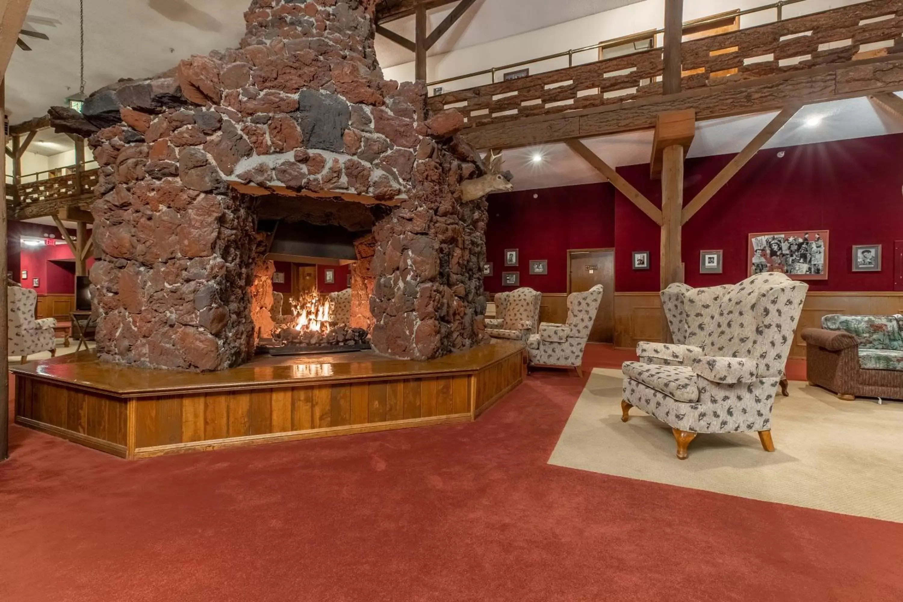 Seating area in Heidelberg Inn