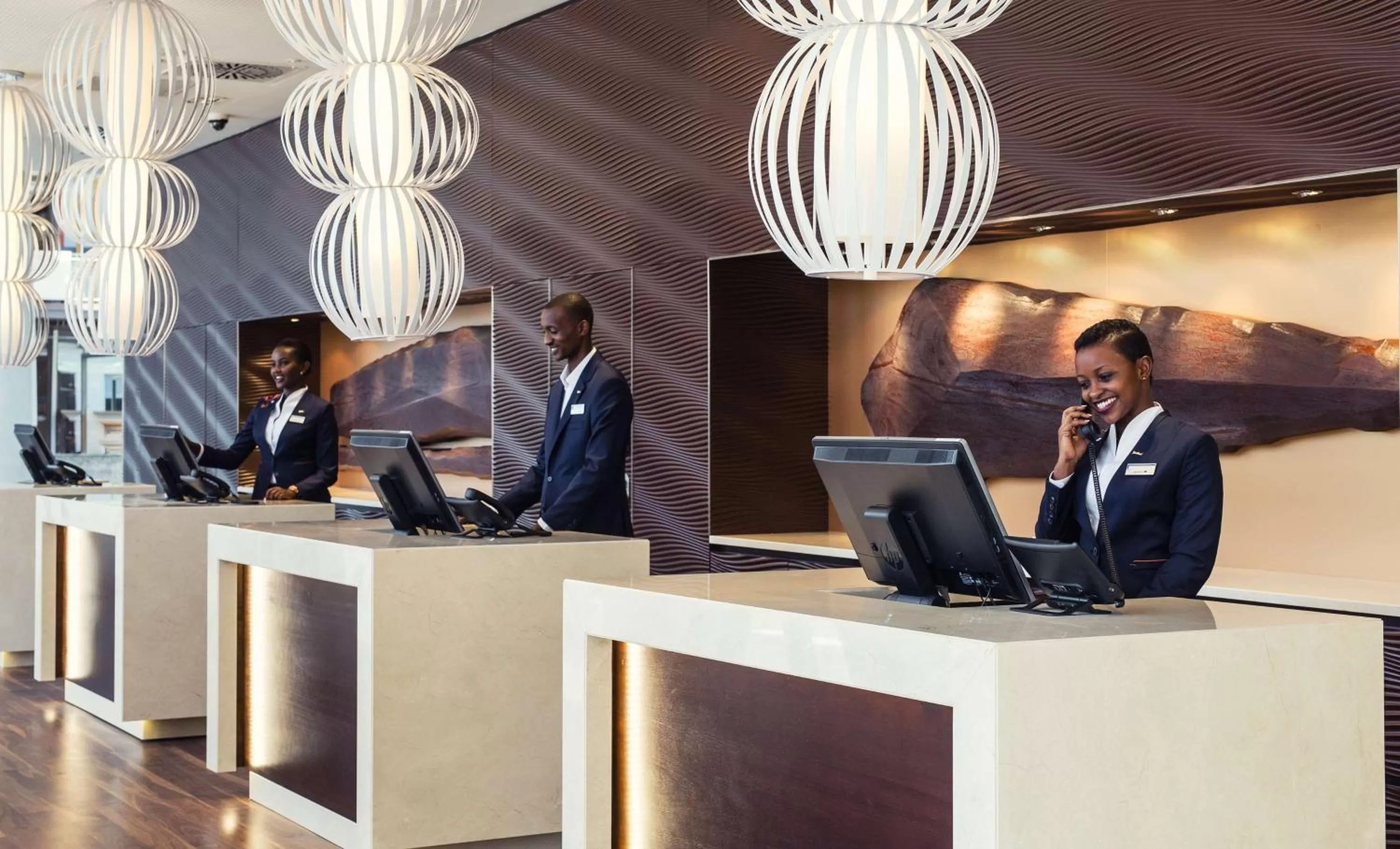 Lobby or reception in Radisson Blu Hotel & Convention Centre Kigali