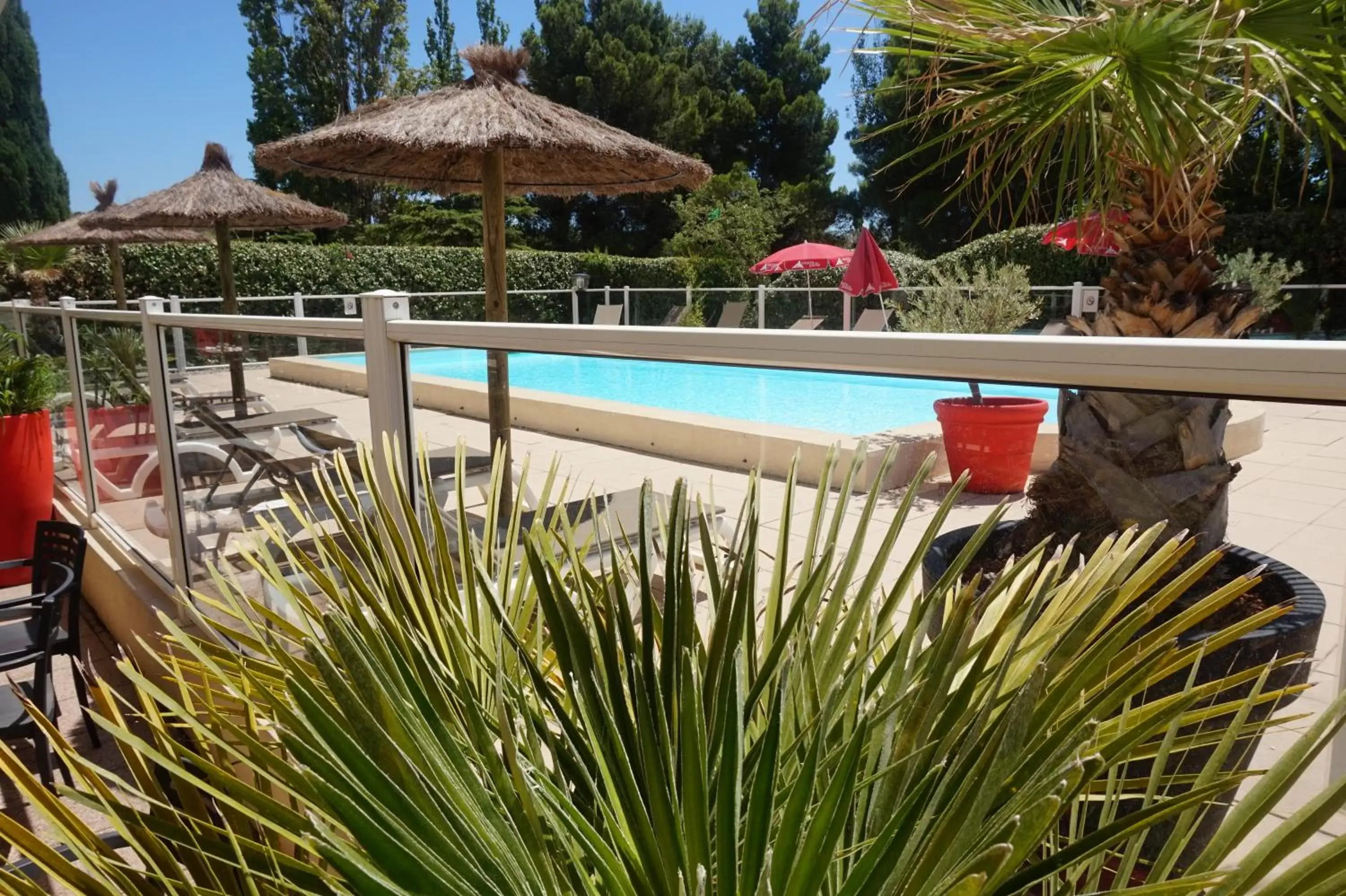 Swimming Pool in ibis Marseille Provence Aéroport